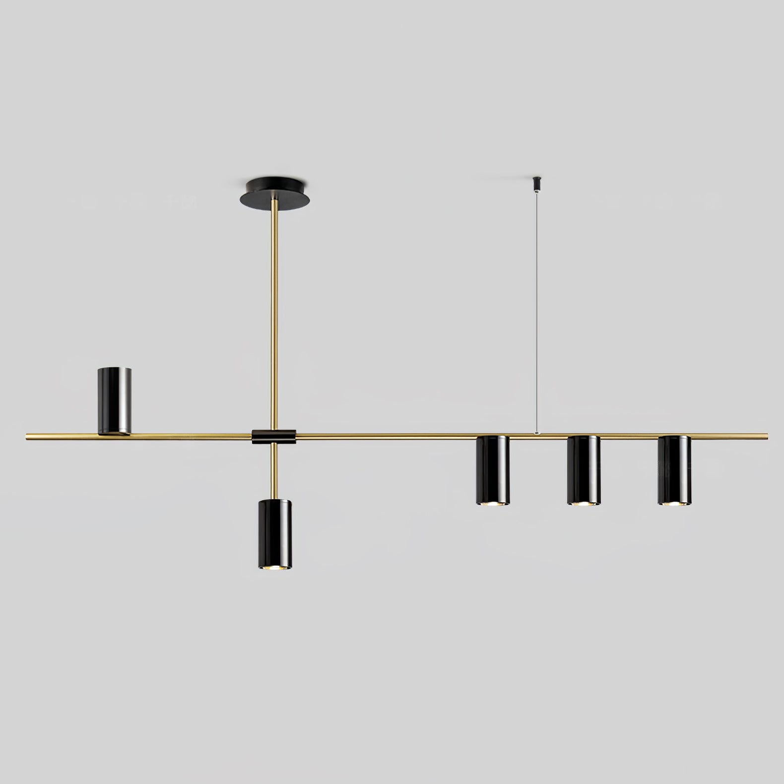 Emirel Suspension Linéaire Métal Minimaliste