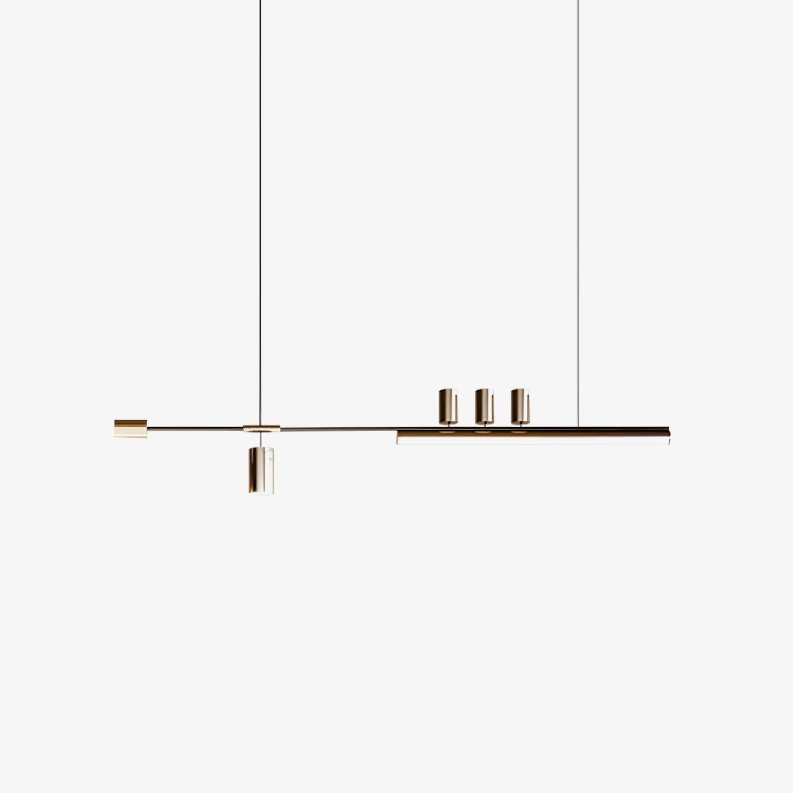 Emirel Suspension Linéaire Métal Minimaliste