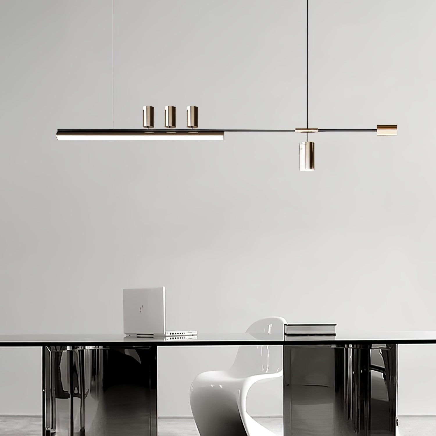 Emirel Suspension Linéaire Métal Minimaliste