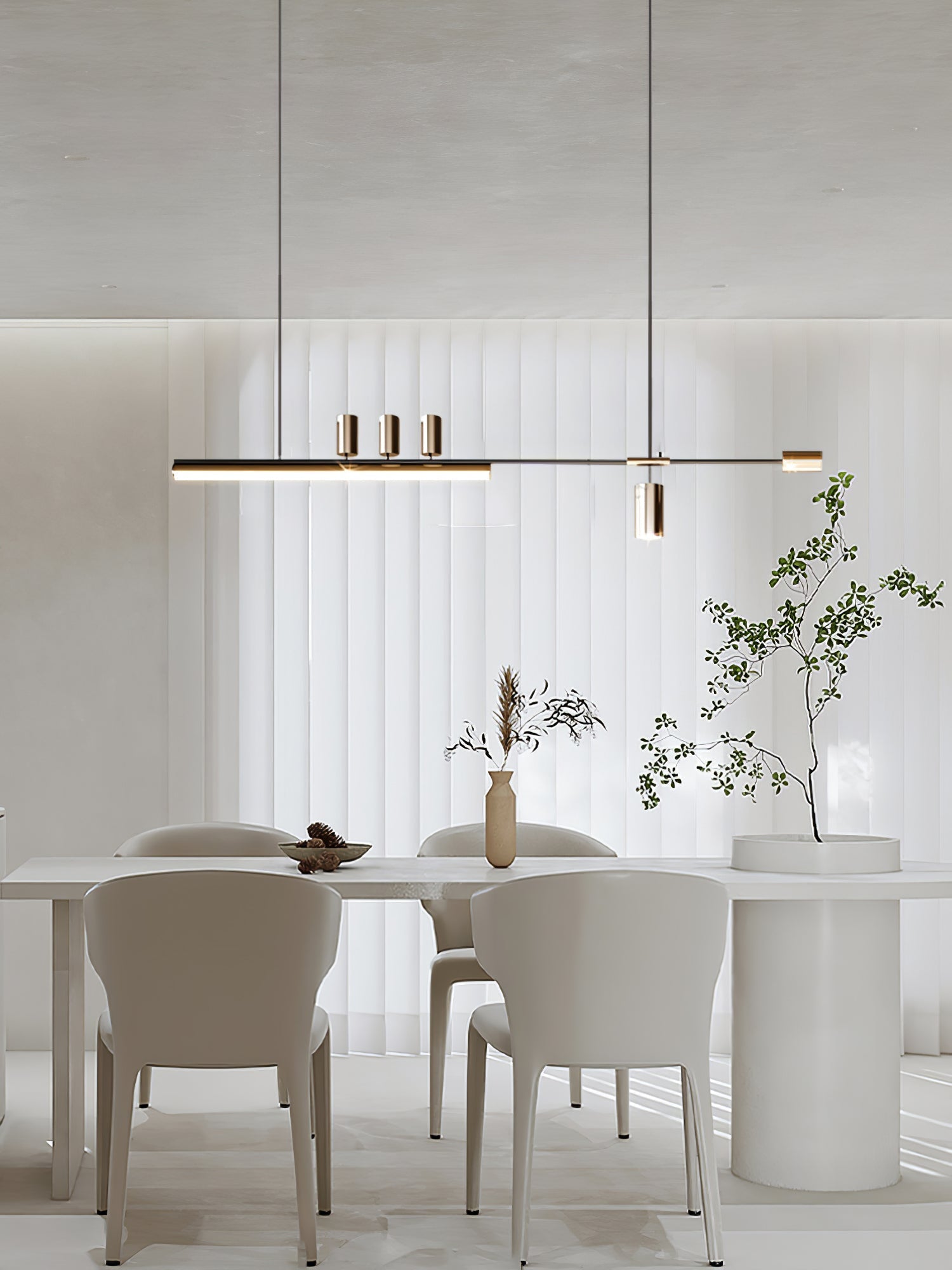 Emirel Suspension Linéaire Métal Minimaliste