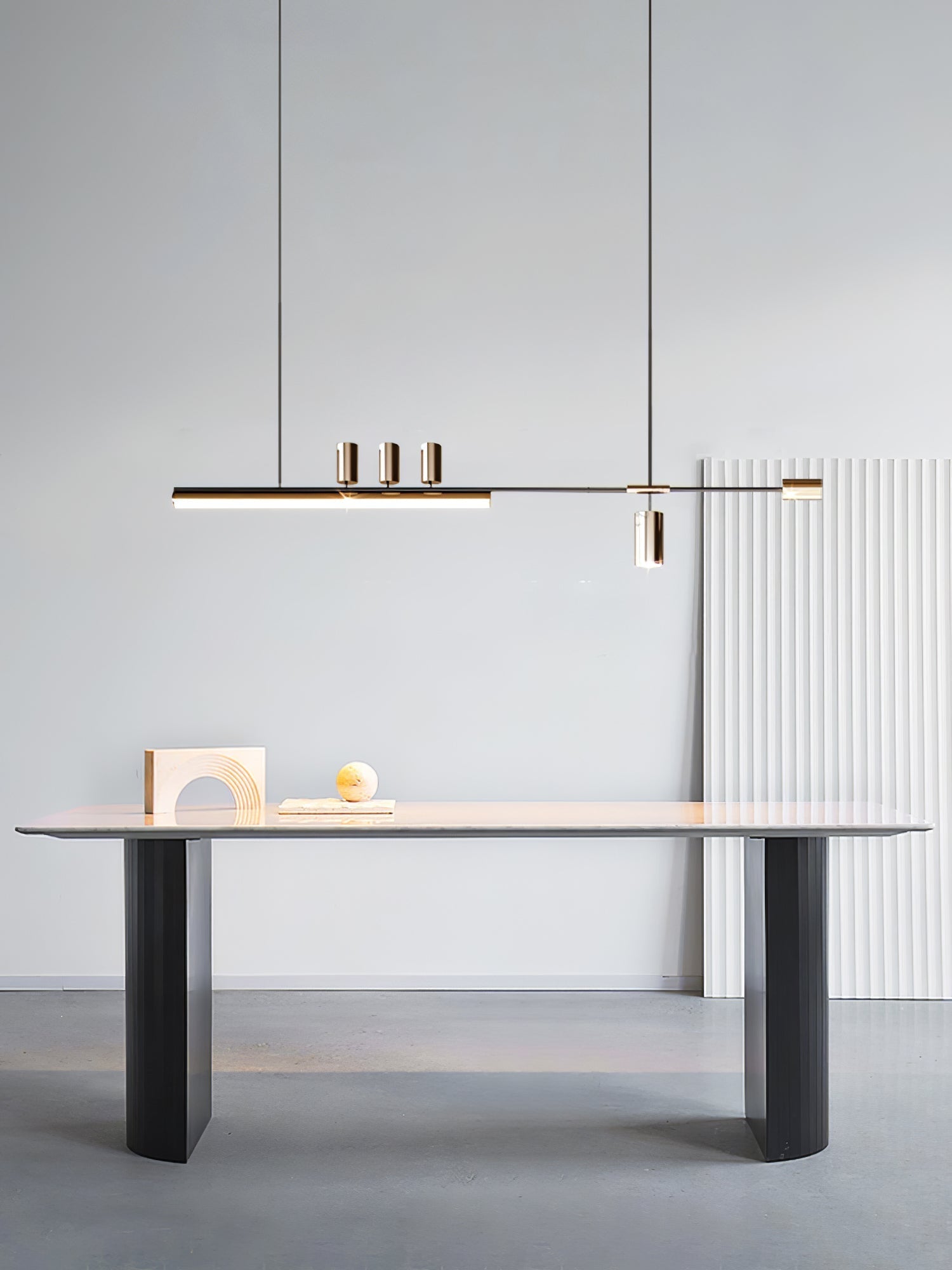 Emirel Suspension Linéaire Métal Minimaliste