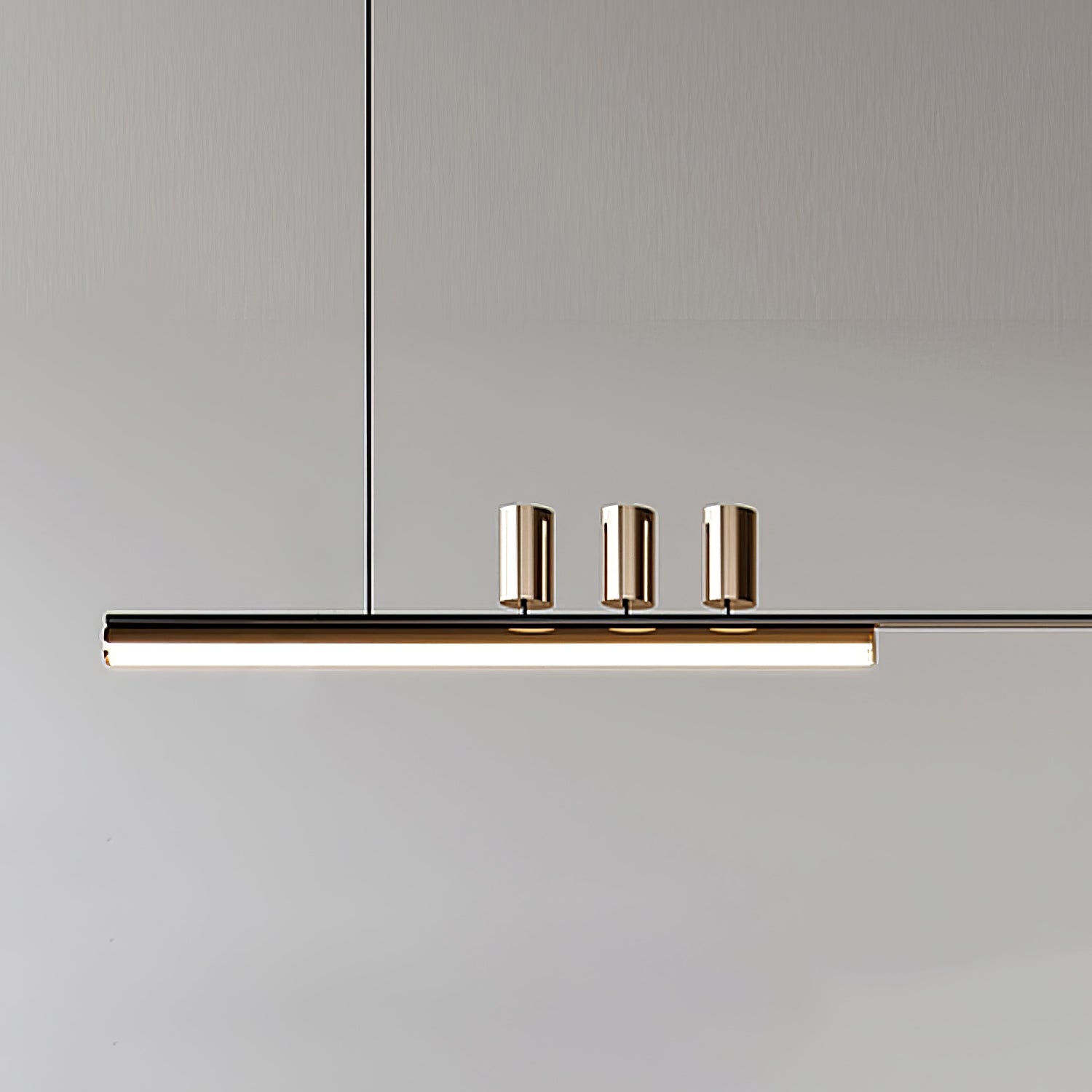 Emirel Suspension Linéaire Métal Minimaliste