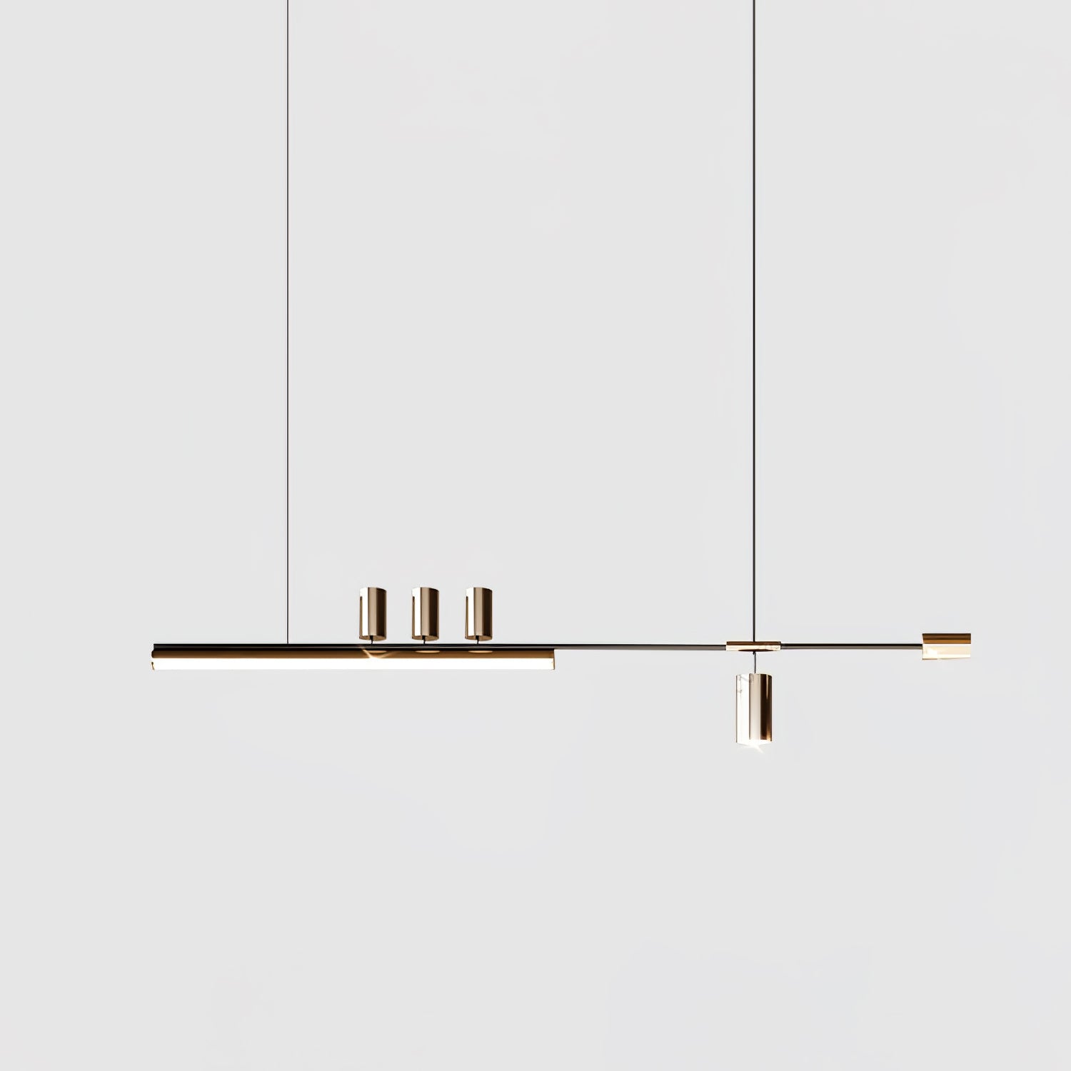 Emirel Suspension Linéaire Métal Minimaliste