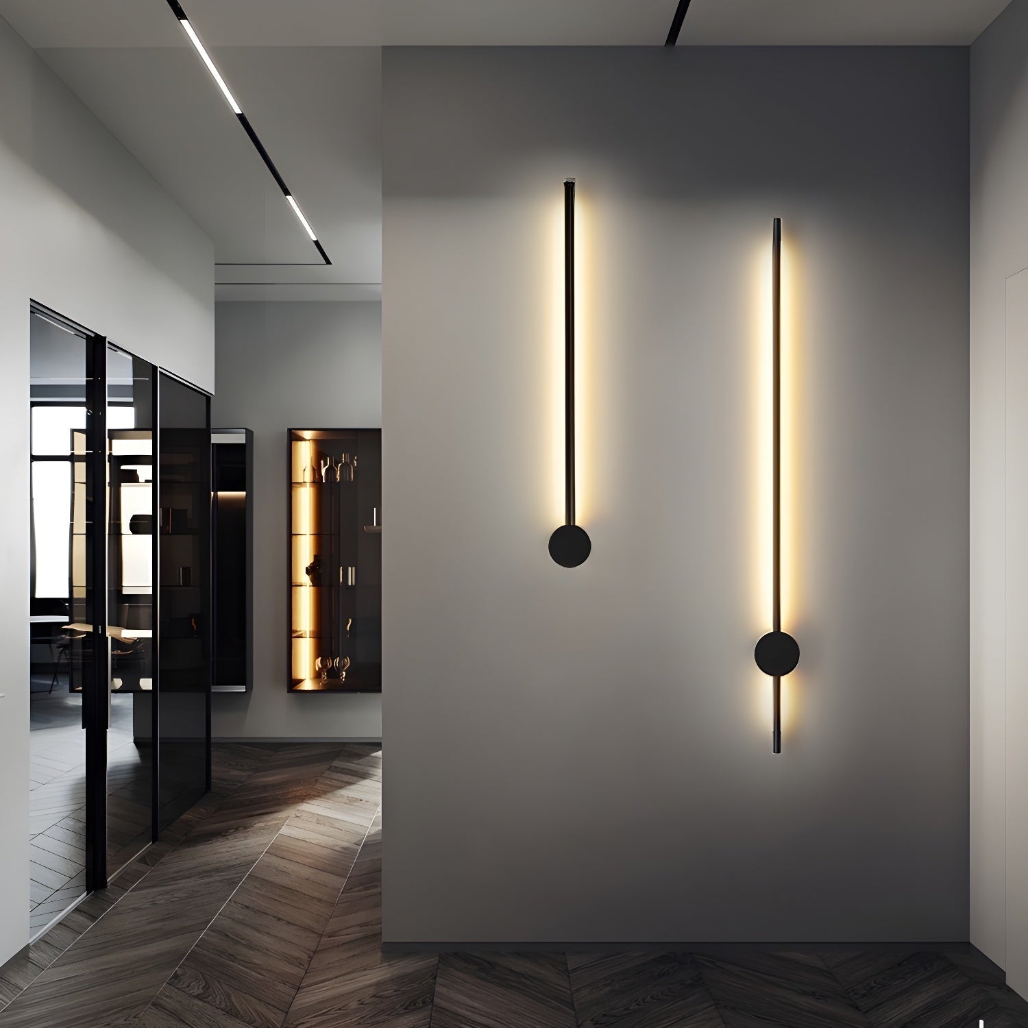 Lustra Wall Light LED Linear Rechargeable