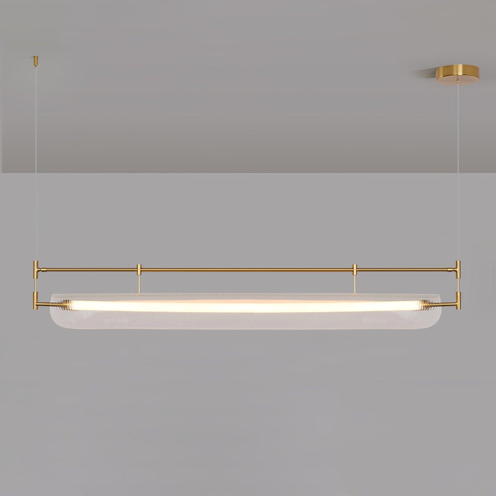 Lustra Lustre Linéaire en Acrylique Long