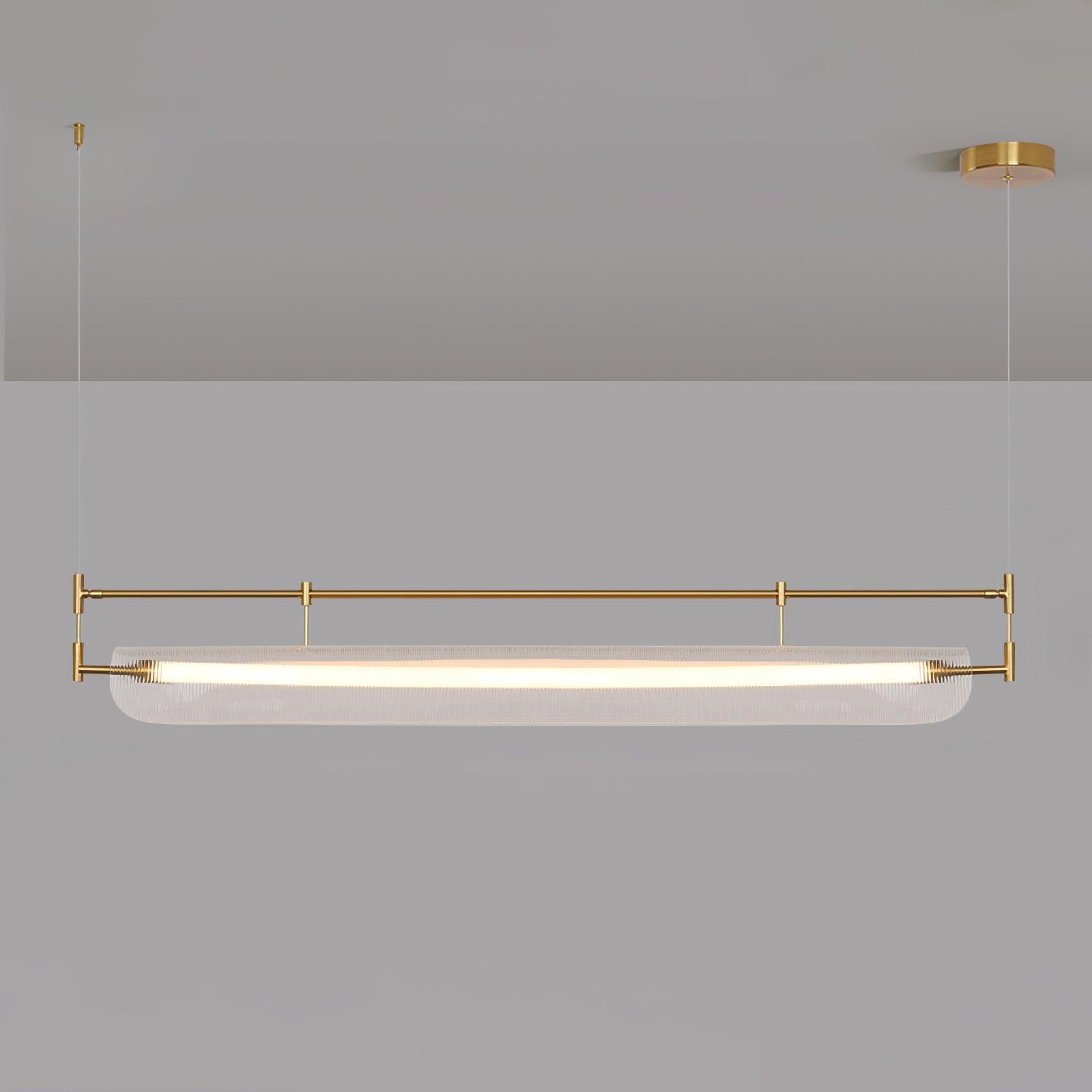 Lustra Lustre Linéaire en Acrylique Long