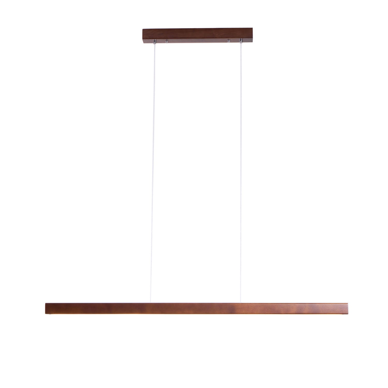 Elowen Suspension linéaire minimaliste en bois