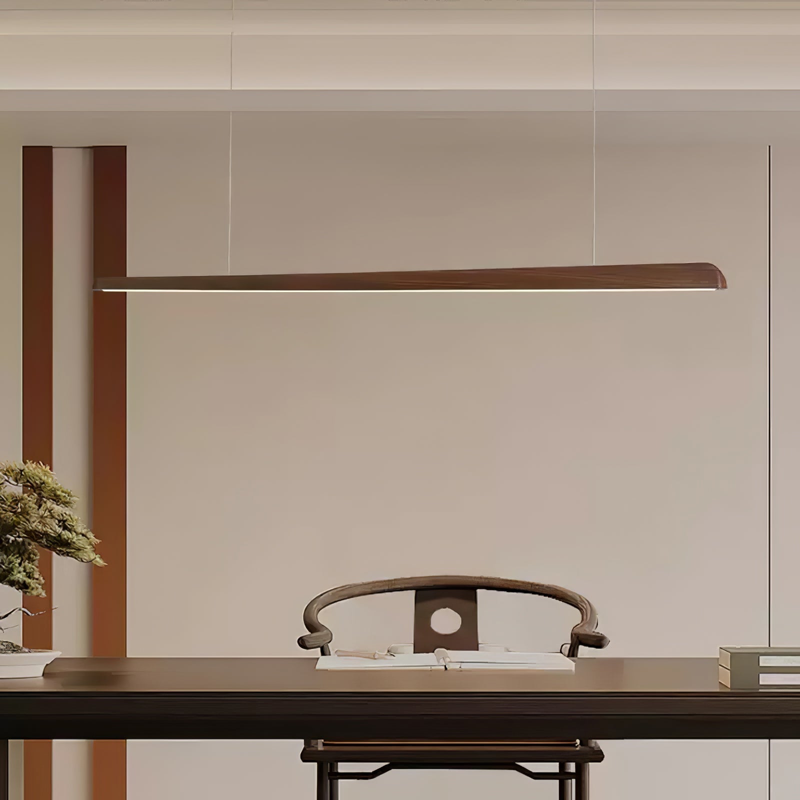 Iveris Suspension Bois Minimaliste