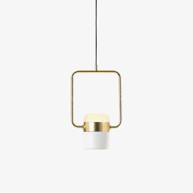 Solara Suspension Ajustable en Verre avec Laiton