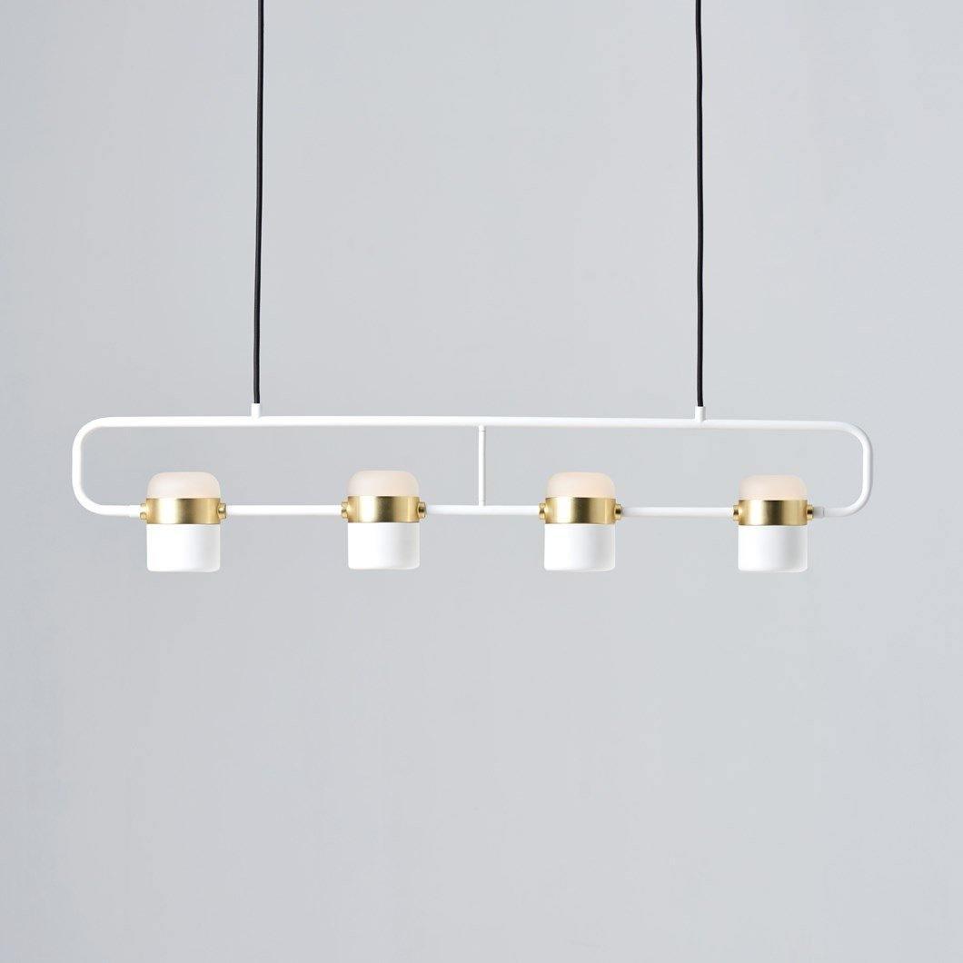 Solara Suspension Ajustable en Verre avec Laiton