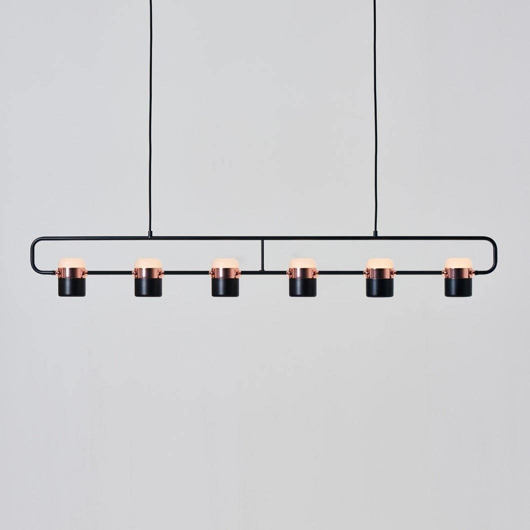Solara Suspension Ajustable en Verre avec Laiton