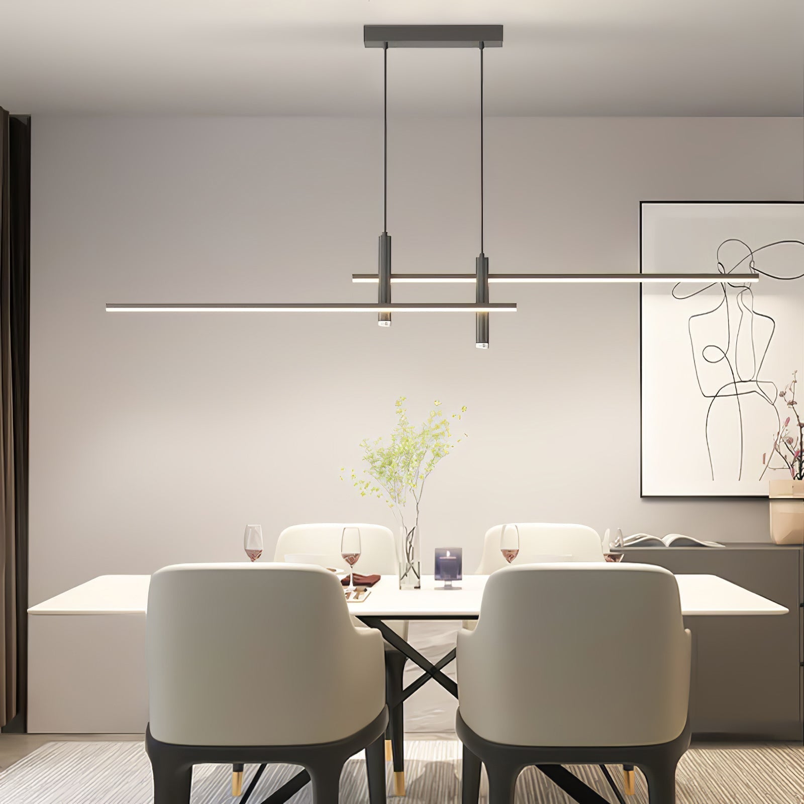 Lunaven Contemporary Pendant Light