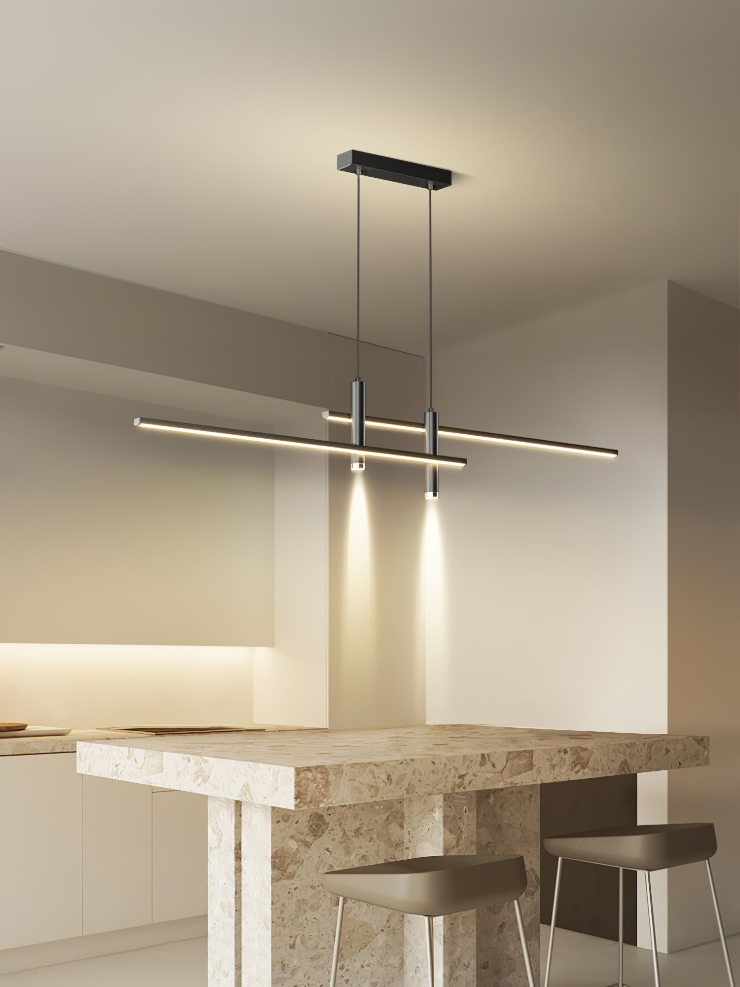 Lunaven Contemporary Pendant Light