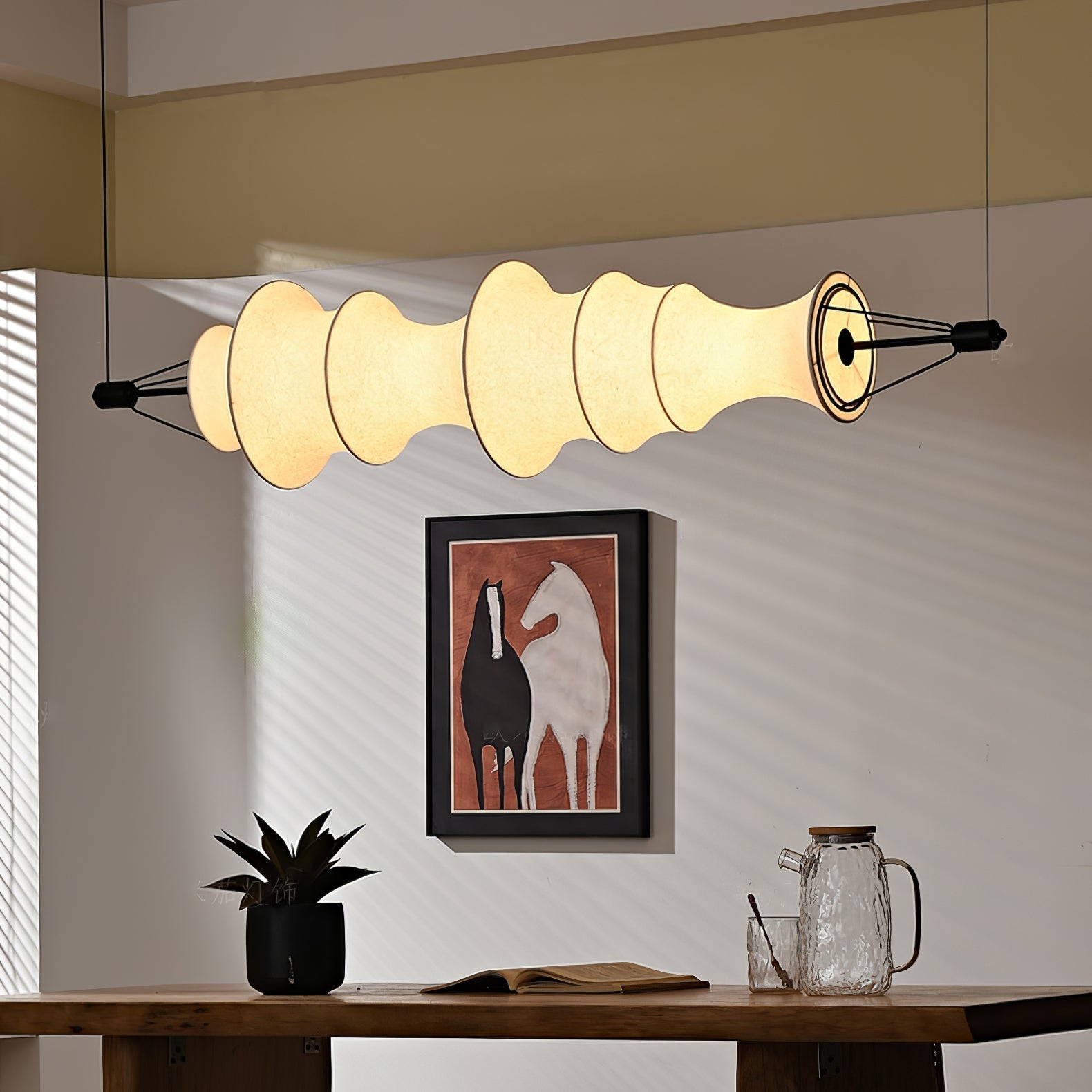 Avlorisra Suspension en Soie Élégance Artistique