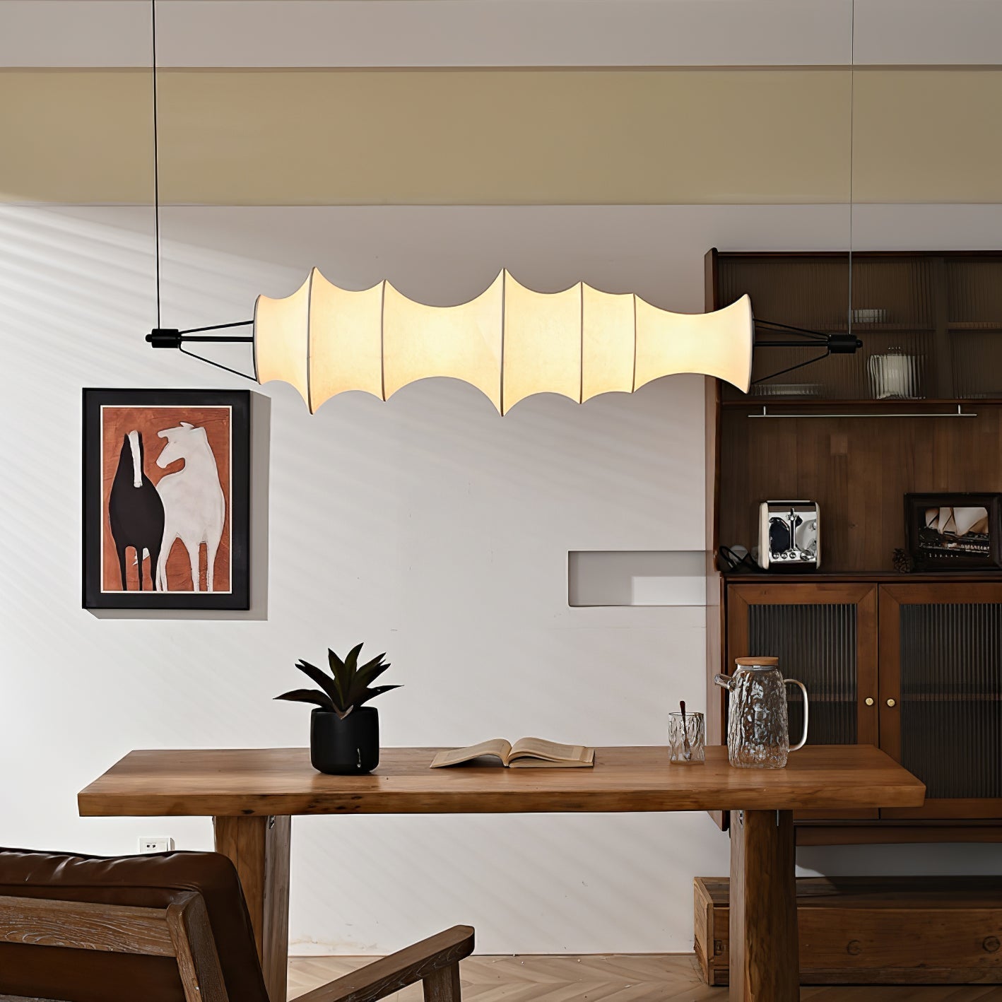 Avlorisra Suspension en Soie Élégance Artistique