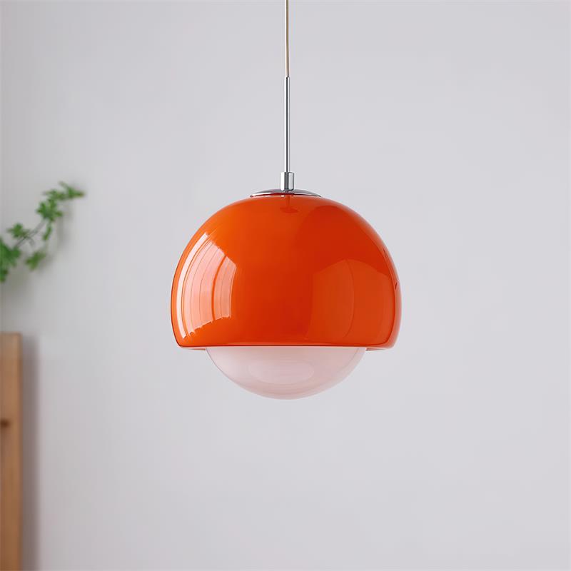 Tera Suspension Rétro Moderne en Verre