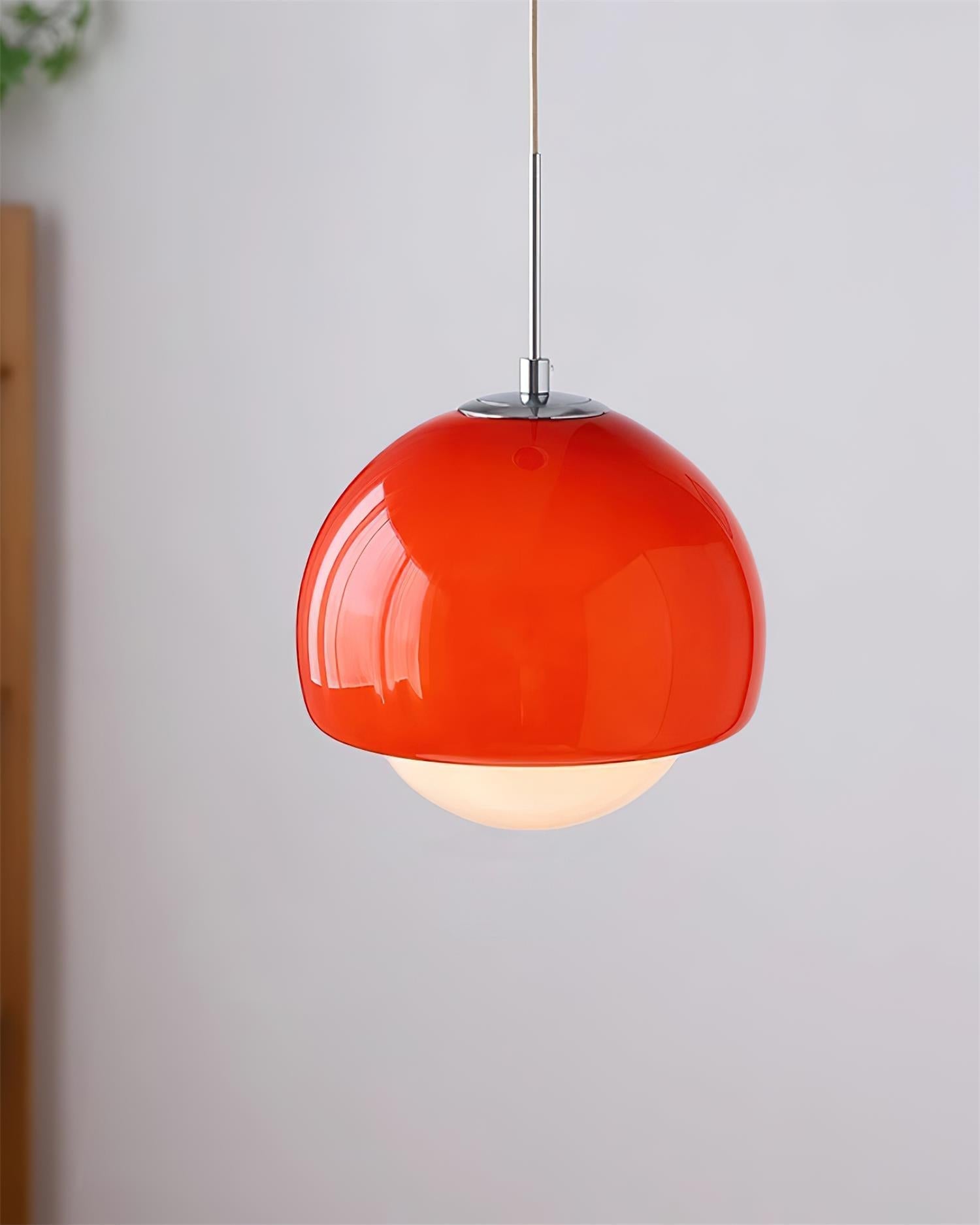 Tera Suspension Rétro Moderne en Verre