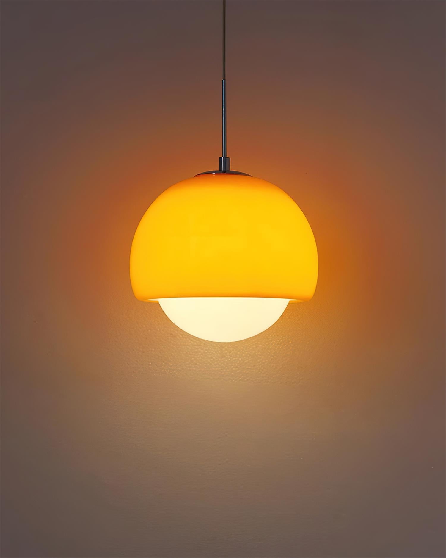 Tera Suspension Rétro Moderne en Verre