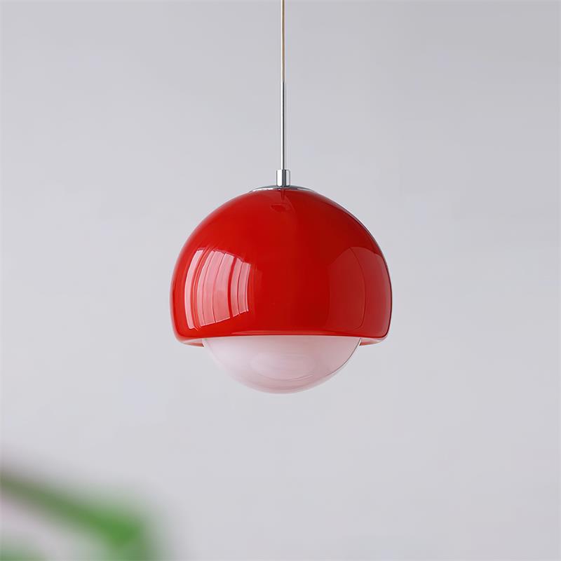 Tera Suspension Rétro Moderne en Verre