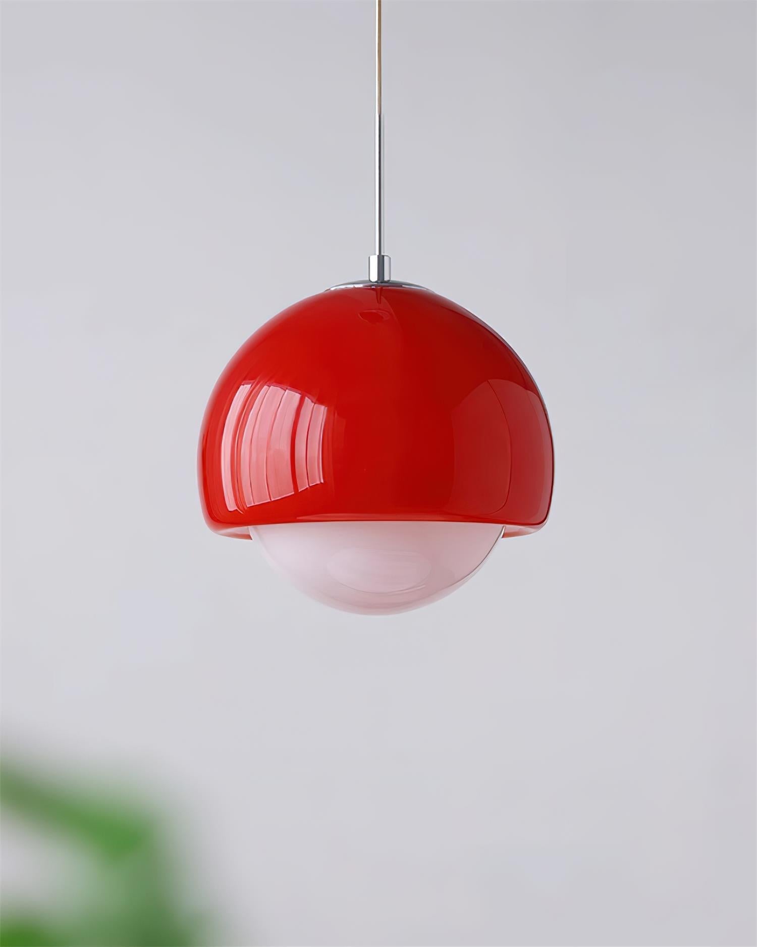 Tera Suspension Rétro Moderne en Verre