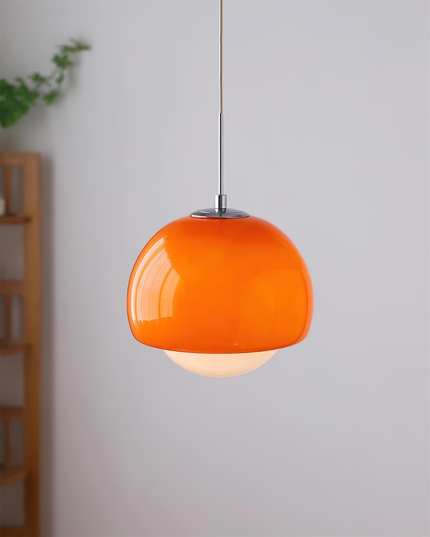 Tera Suspension Rétro Moderne en Verre
