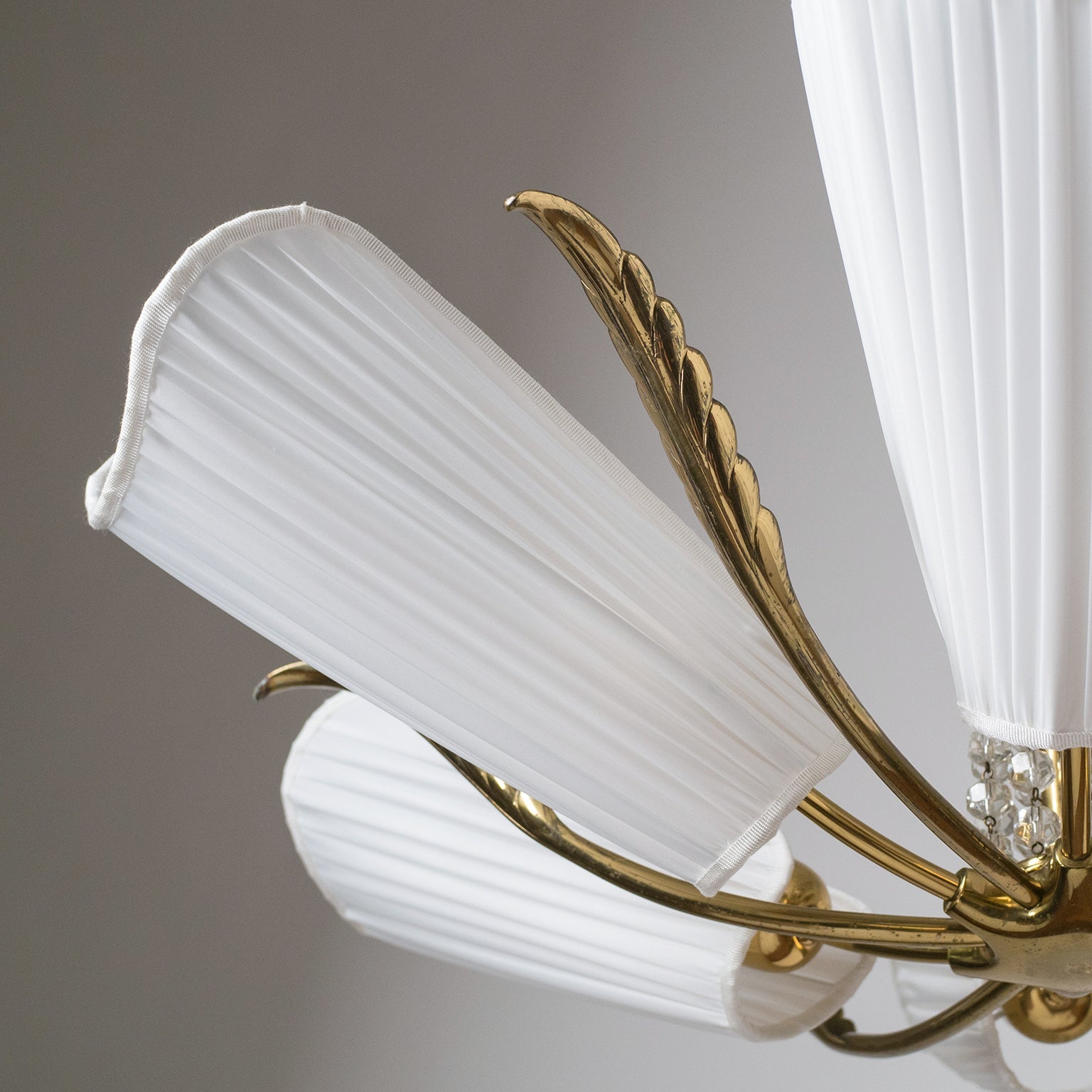 Arsole Lustre en Cristal et Tissu à Créativité Individuelle