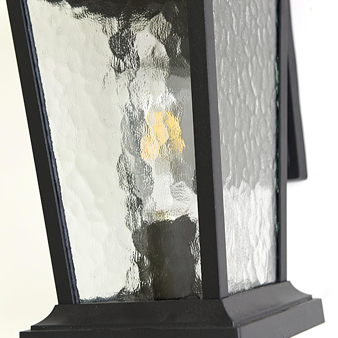 Edwin Applique Murale Extérieure En Verre Élégance Cage À Oiseaux