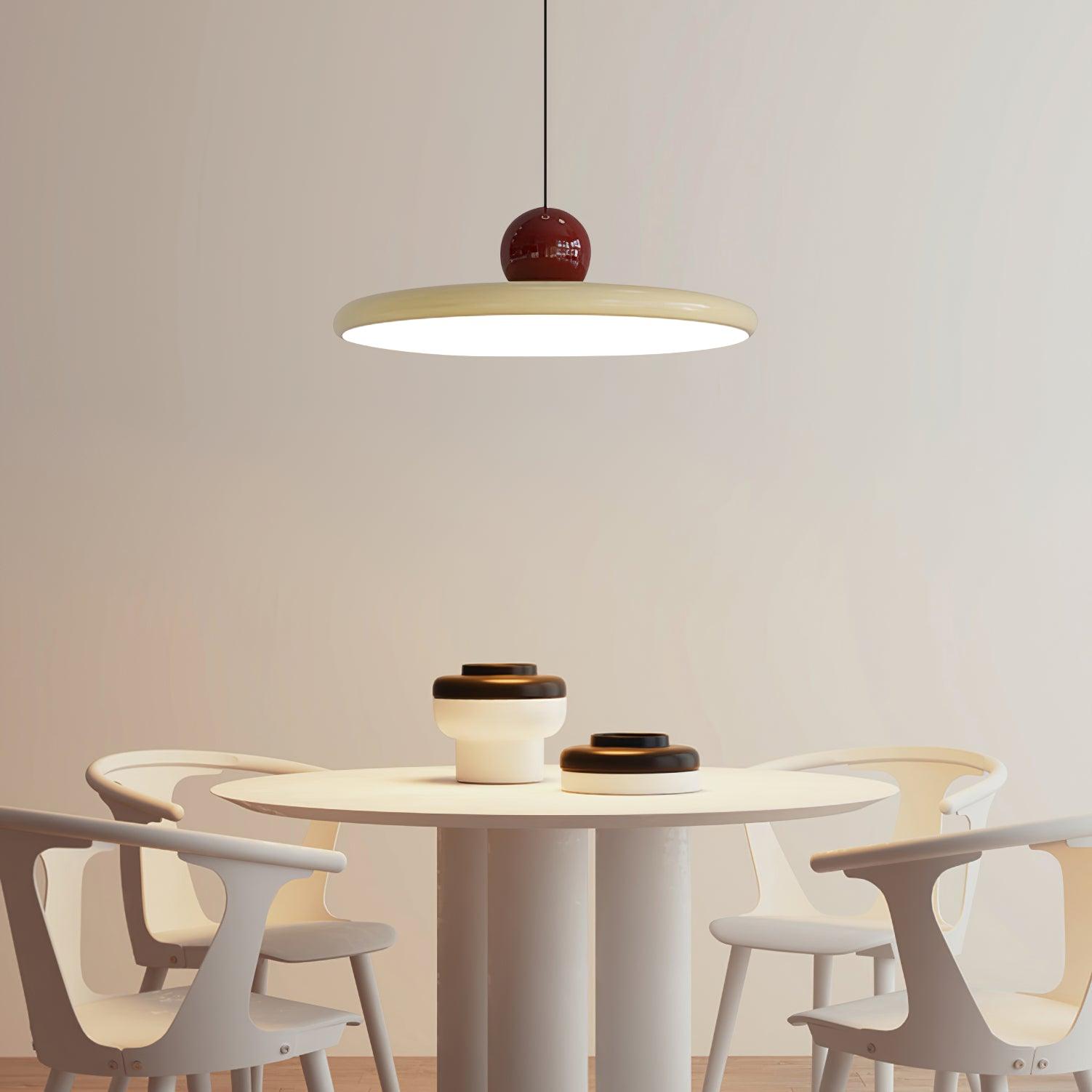 Lustra Suspension Swag Verte et Rouge