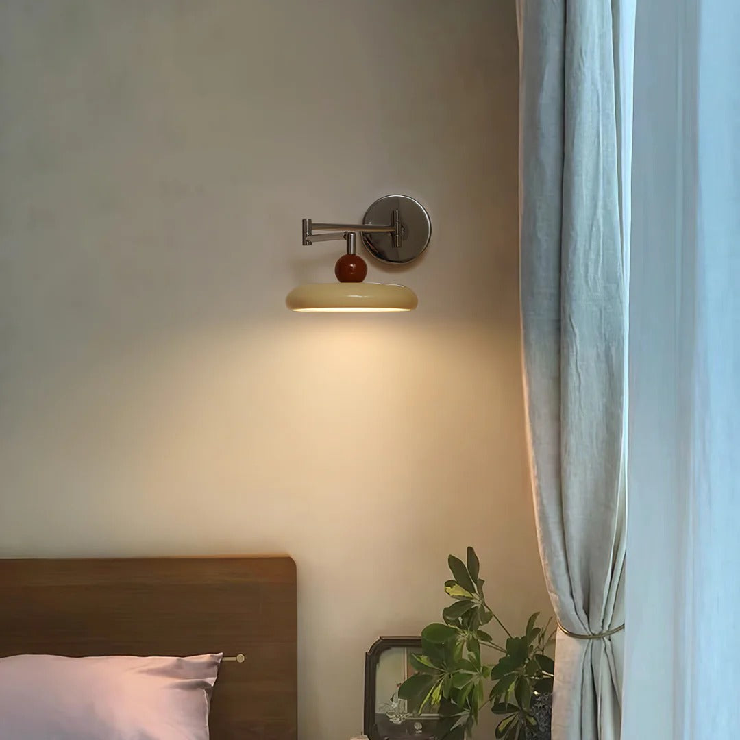 Jave Applique Murale Verte / Beige