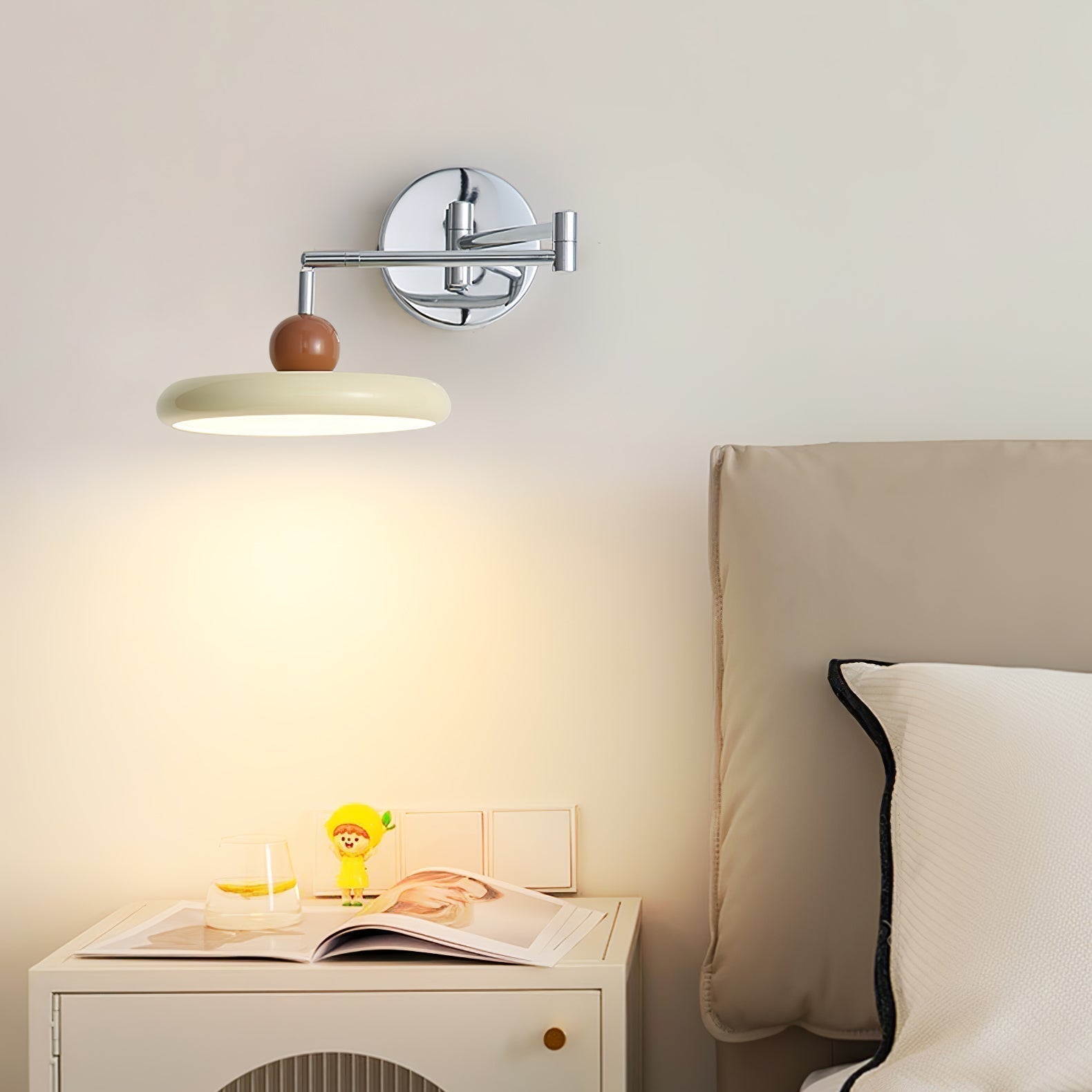 Virelse Applique murale vintage en acrylique