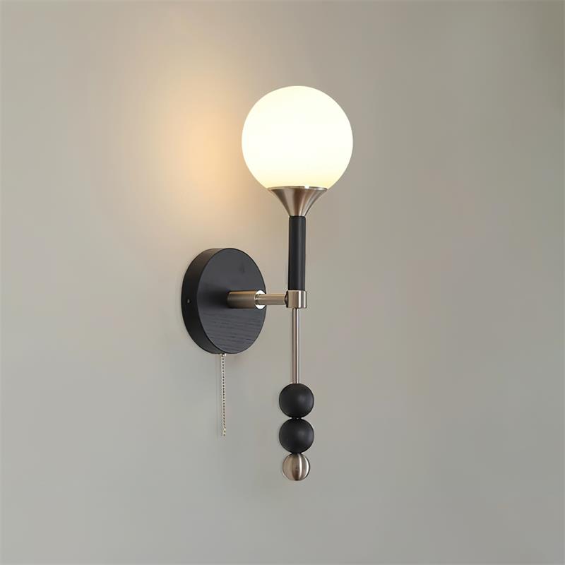 Dream Applique Murale Vintage Verre Bois Noyer