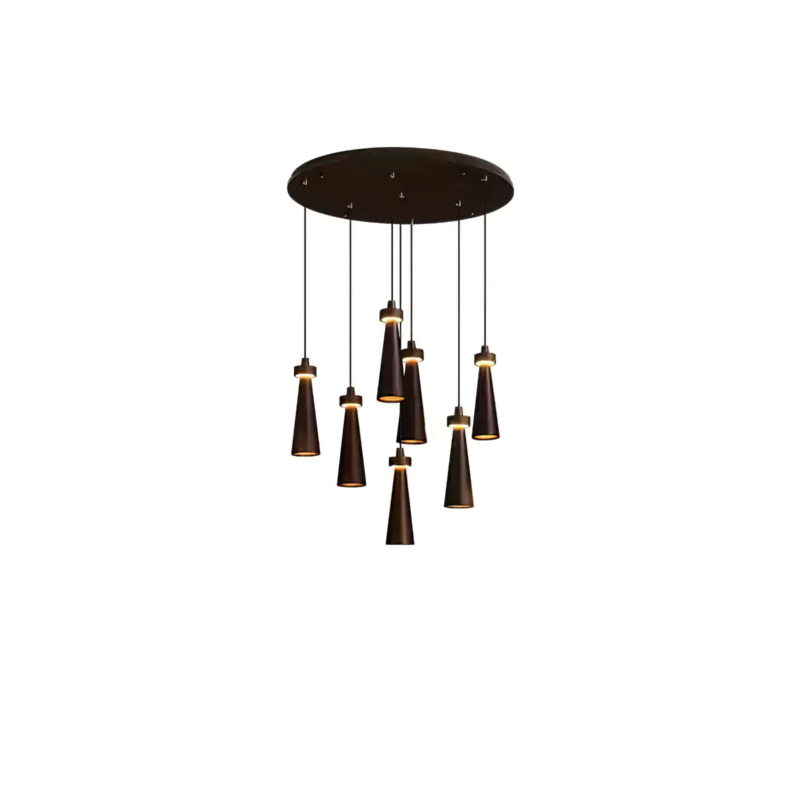 Taper Suspension en Bois Minimaliste
