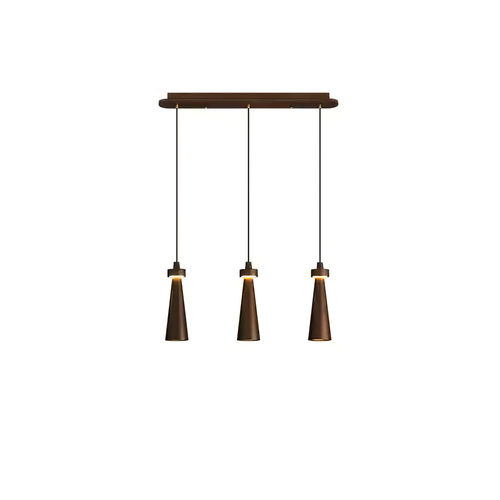 Taper Suspension en Bois Minimaliste