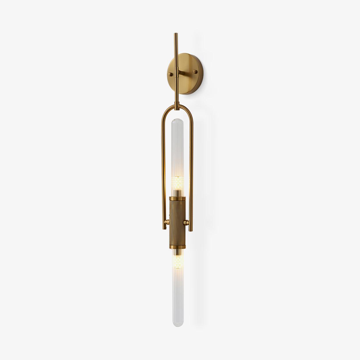 Olraeos Applique Murale Longue Arc en Verre Art Nordic