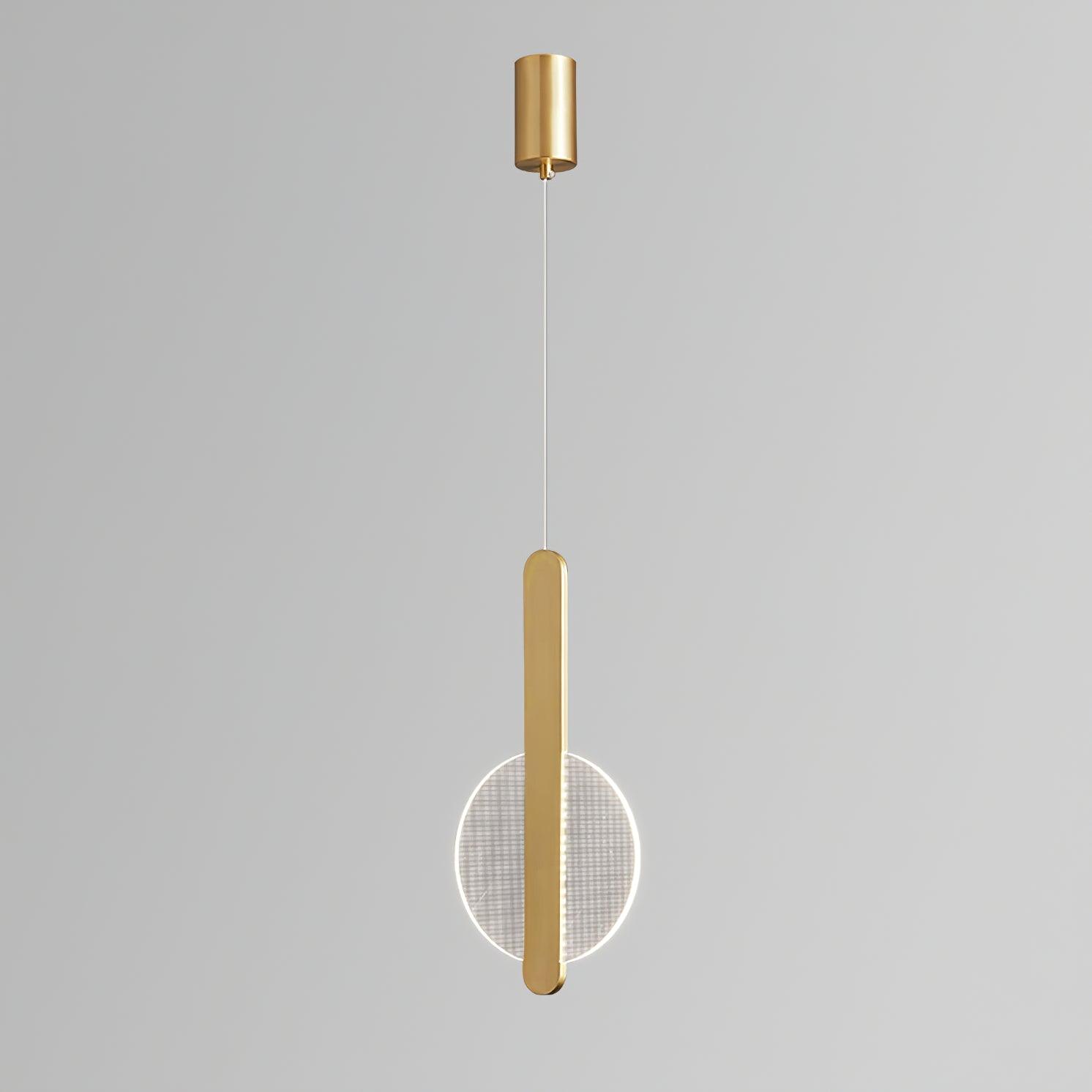 Aurora Suspension en Verre Minimaliste