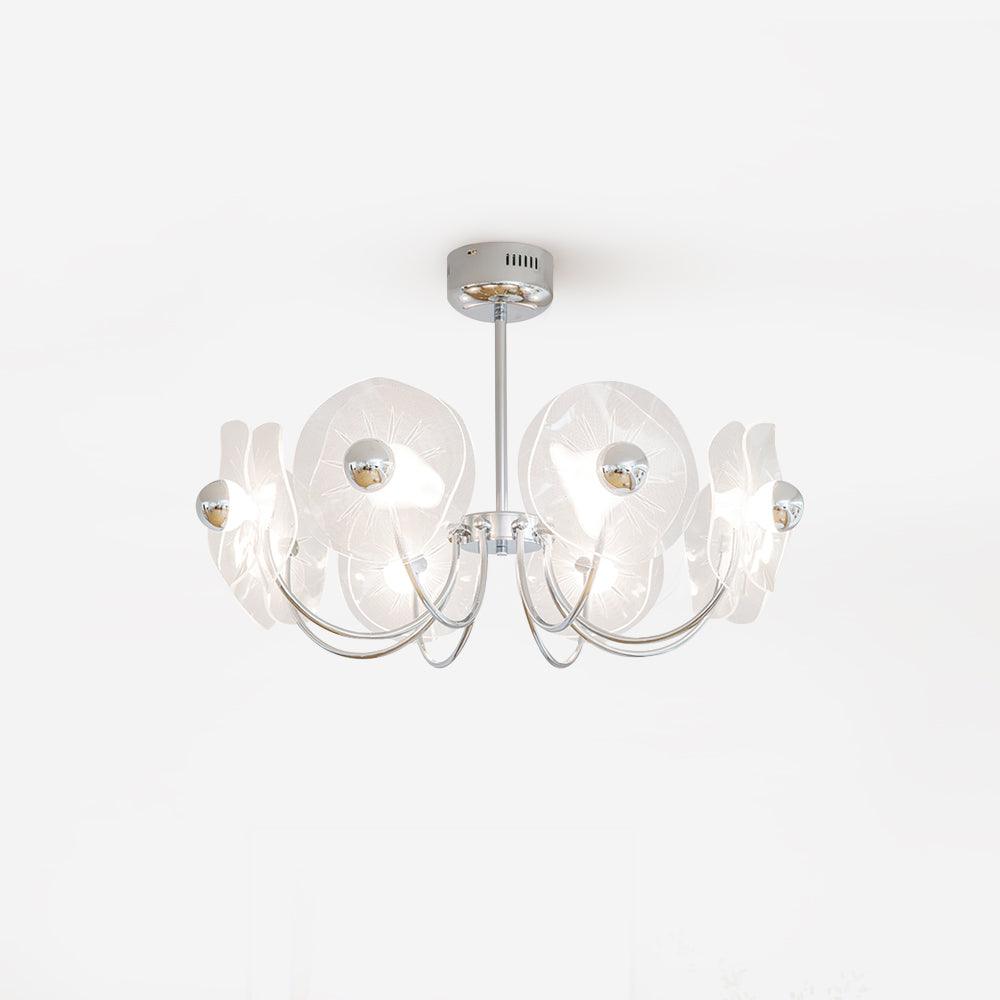 Lotus Lustre Courbe Pétale Bras Moderne Salon