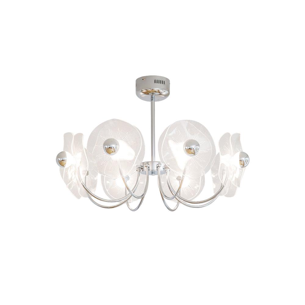 Lotus Lustre Courbe Pétale Bras Moderne Salon