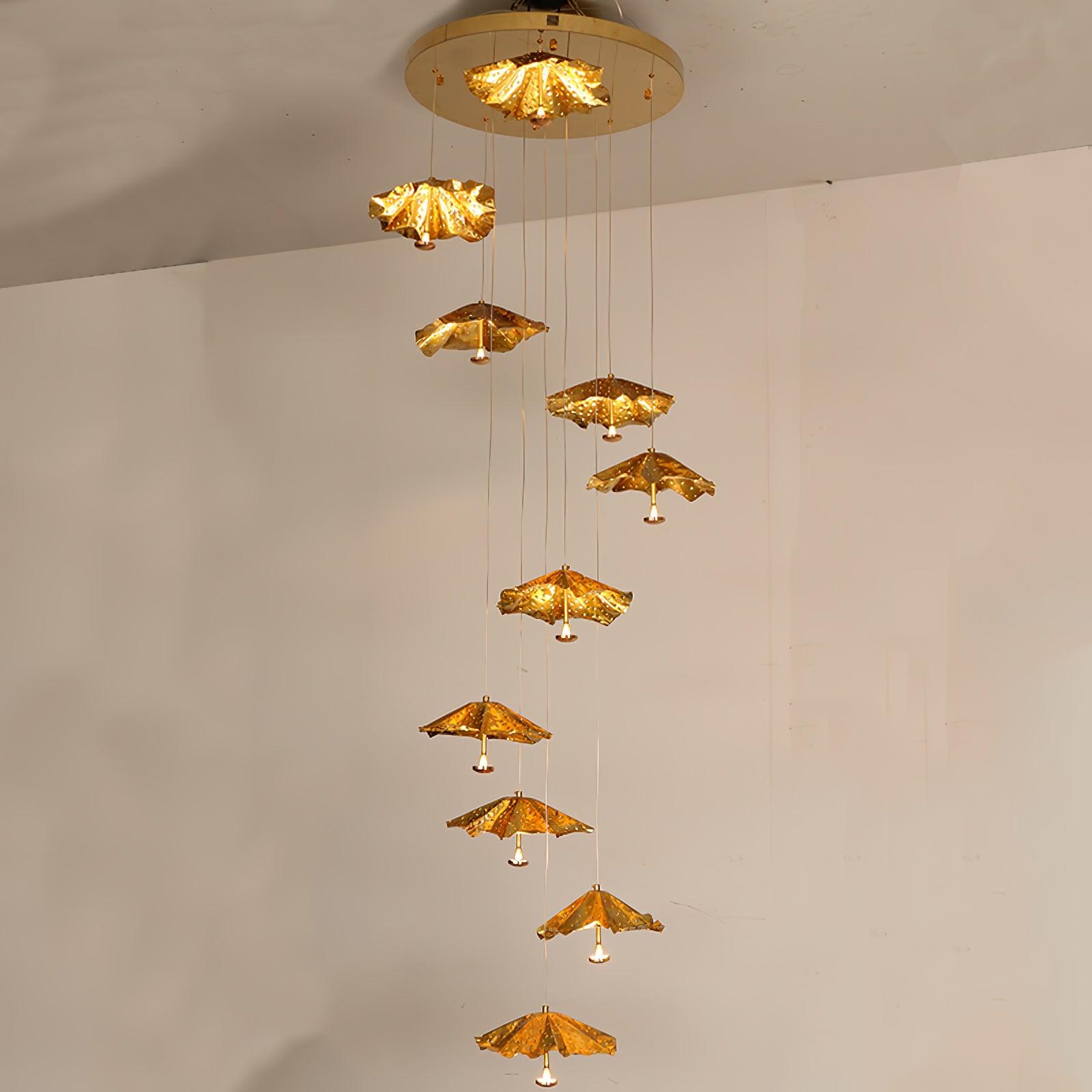 Fluttergold Lustre Métal Moderne