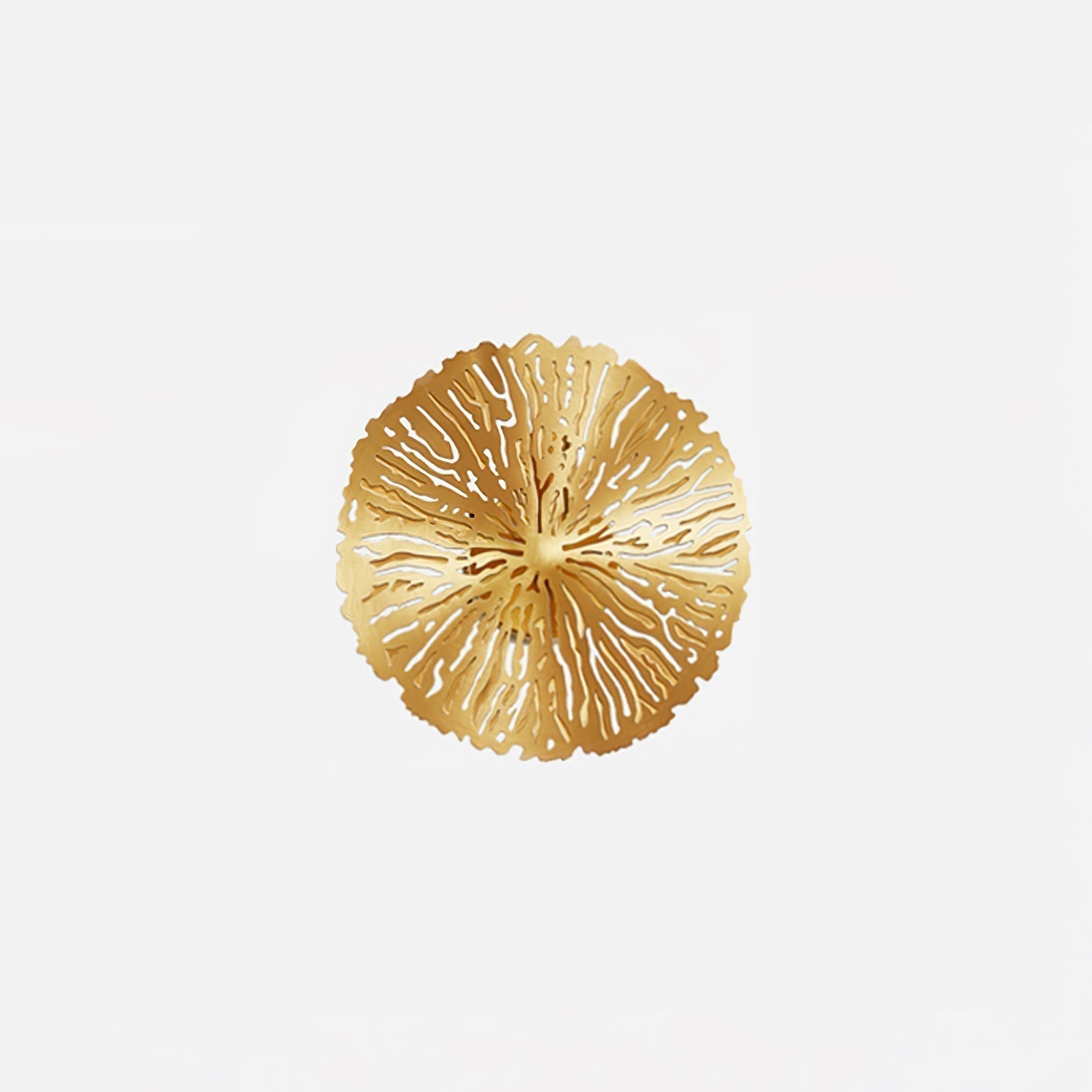 Lustra Applique Murale Feuille De Lotus En Laiton