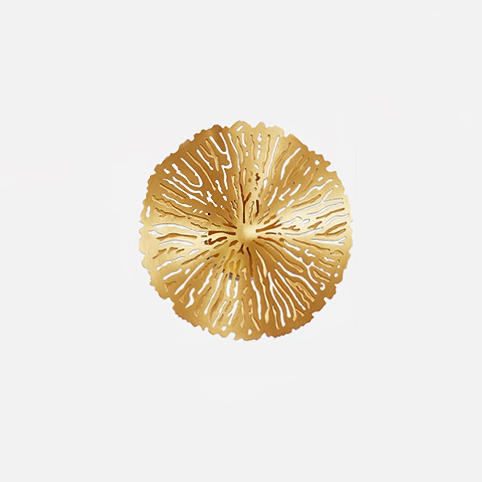 Lustra Applique Murale Feuille De Lotus En Laiton