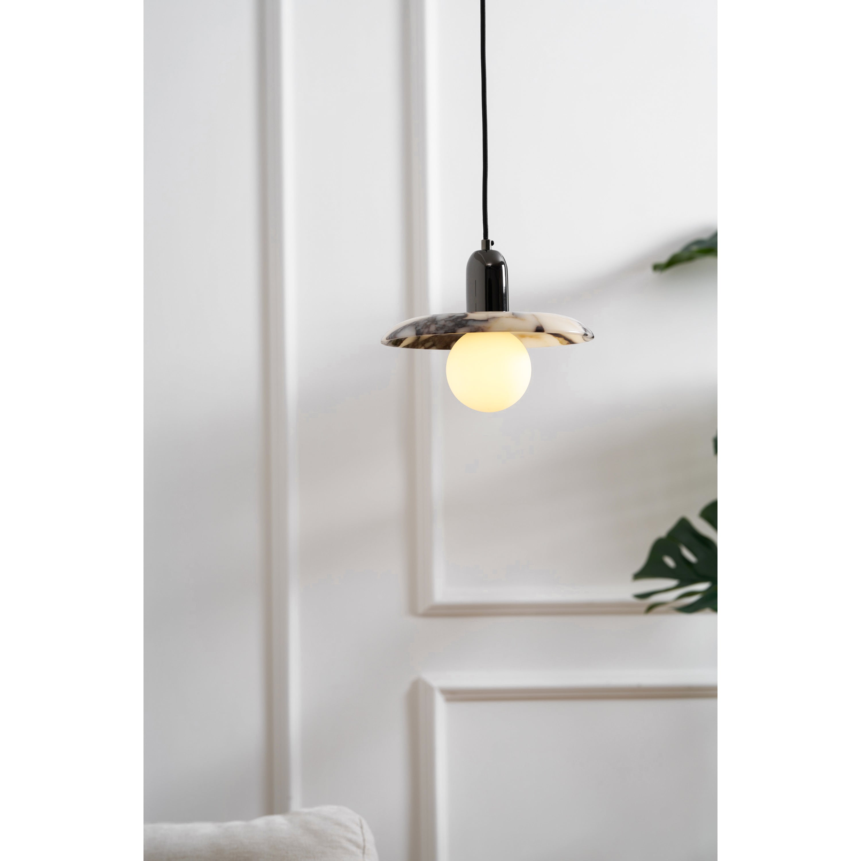 Ulcaran Lampe à Suspension Moderne Minimaliste En Métal Et Marbre