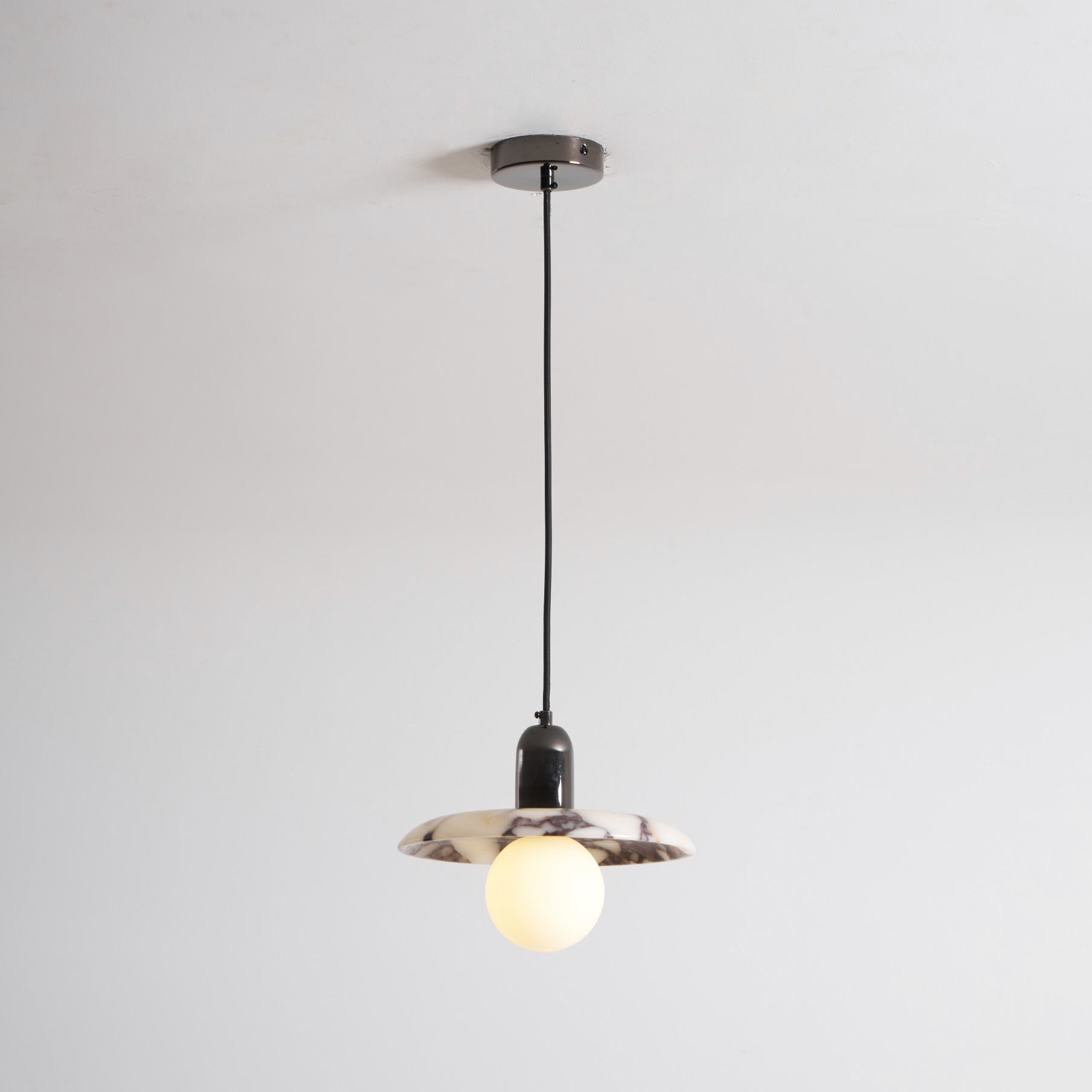 Ulcaran Lampe à Suspension Moderne Minimaliste En Métal Et Marbre