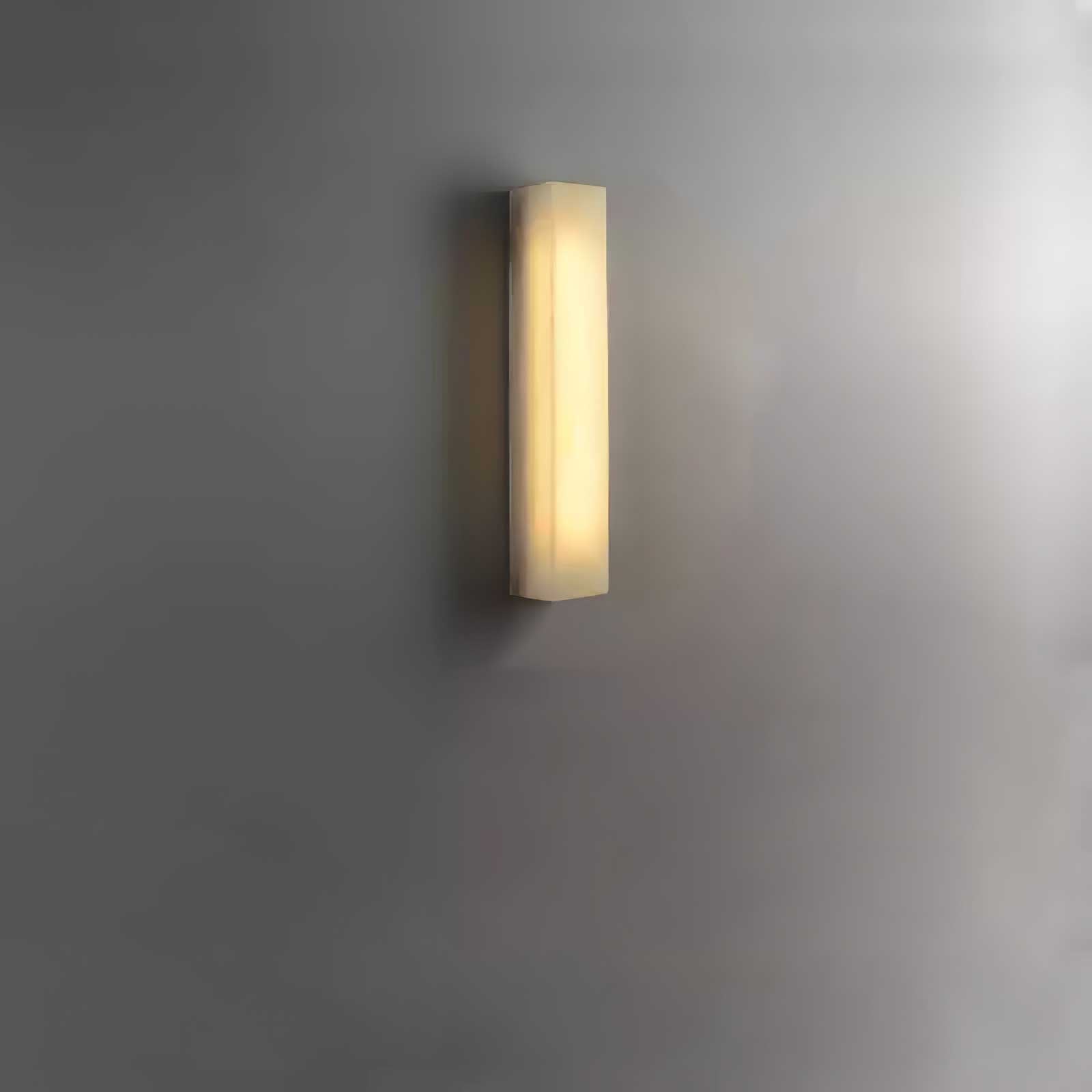 Irina Cylindrique Albâtre Luminaire Mural
