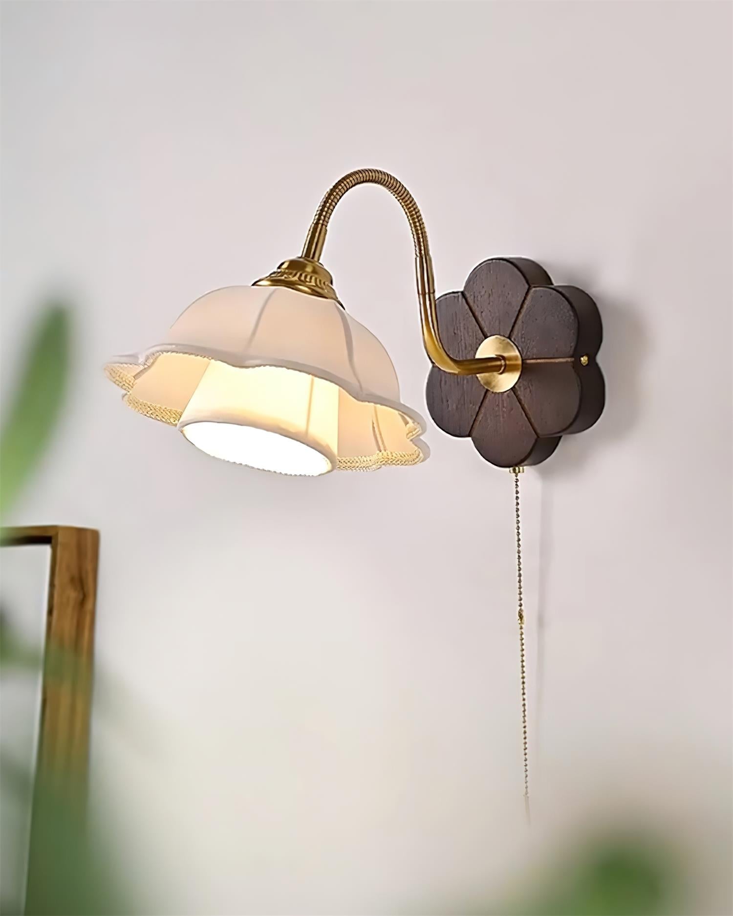 Maribel Applique Murale Fleur Vintage