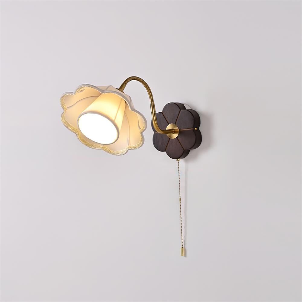 Maribel Applique Murale Fleur Vintage