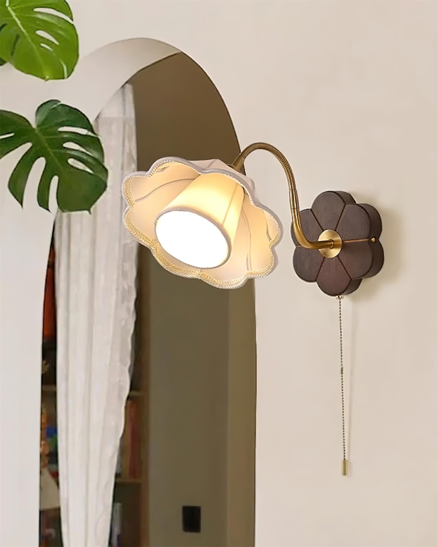 Maribel Applique Murale Fleur Vintage