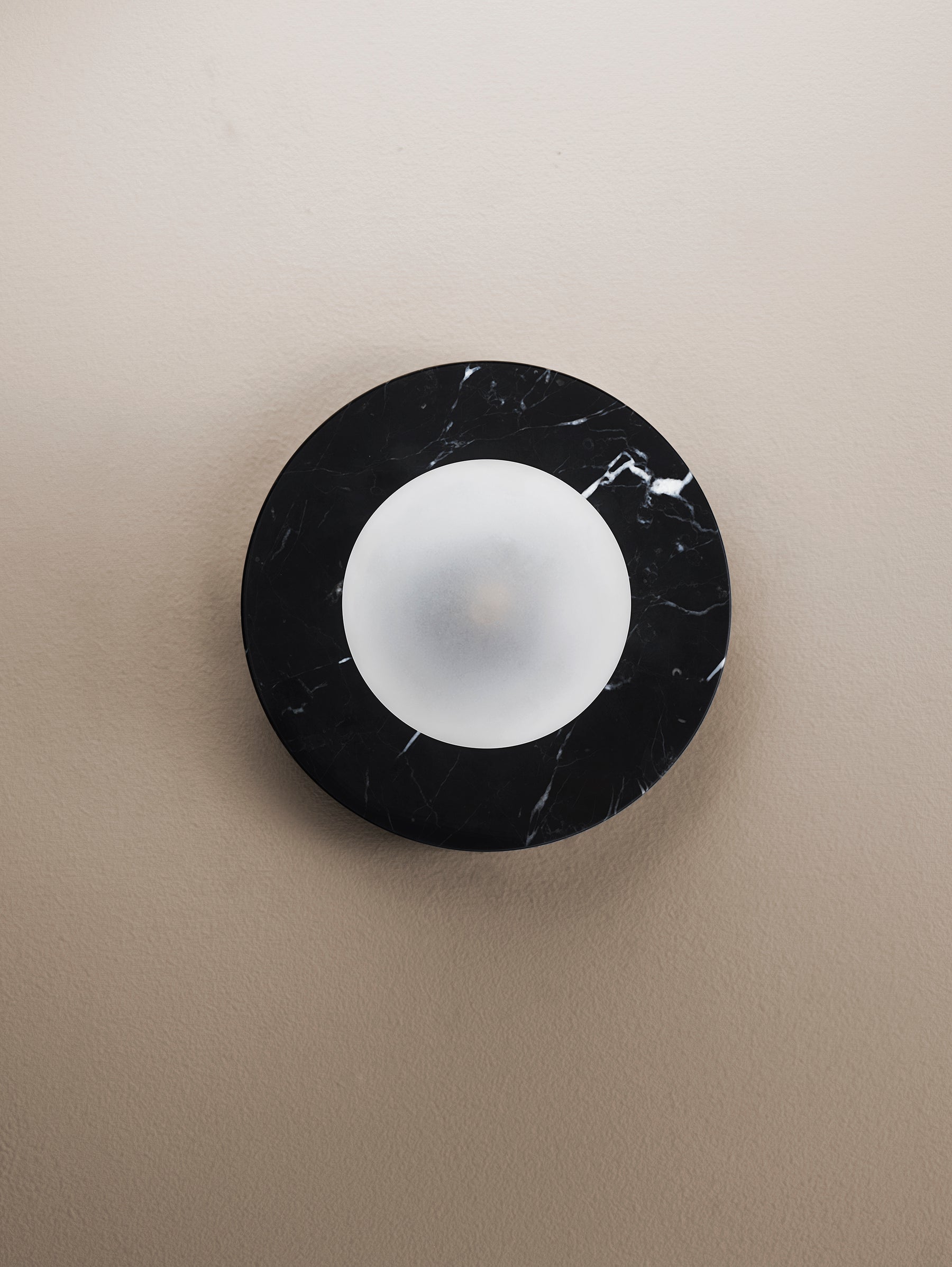 Arthaen Applique Murale Travertin Marbre Flushmount Minimaliste Moderne