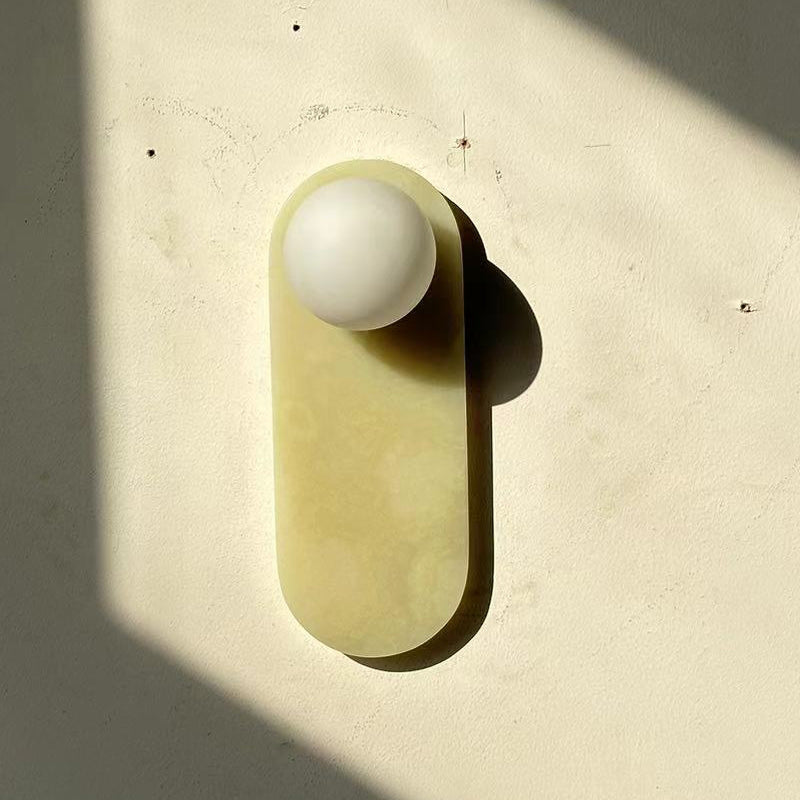 Syraeia Applique Murale Marbre Jade Minimaliste Moderne