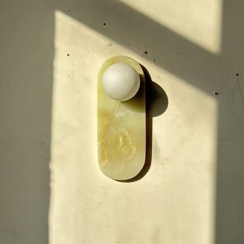 Syraeia Applique Murale Marbre Jade Minimaliste Moderne
