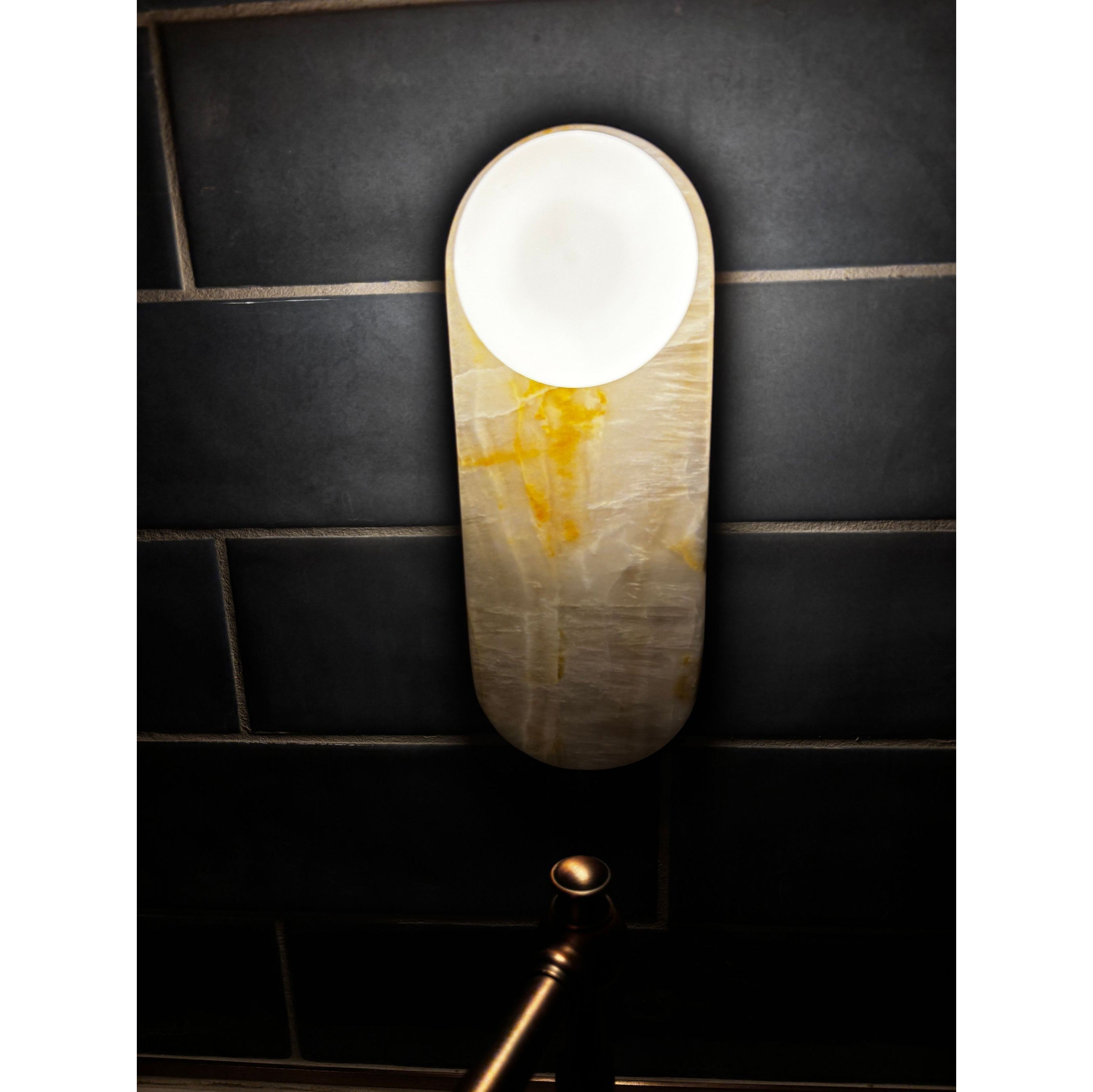 Syraeia Applique Murale Marbre Jade Minimaliste Moderne